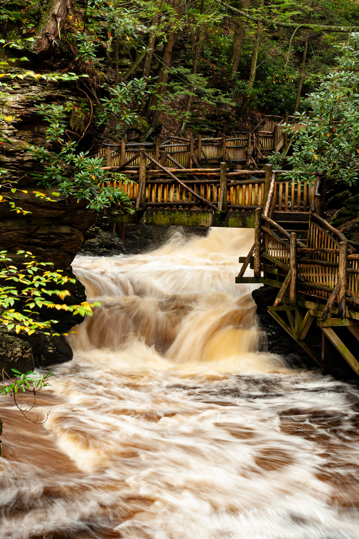 Bushkill Falls, Delaware Water Gap Recreation Area