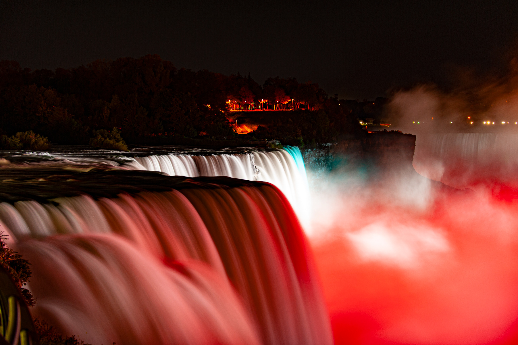 Niagara Falls at Night