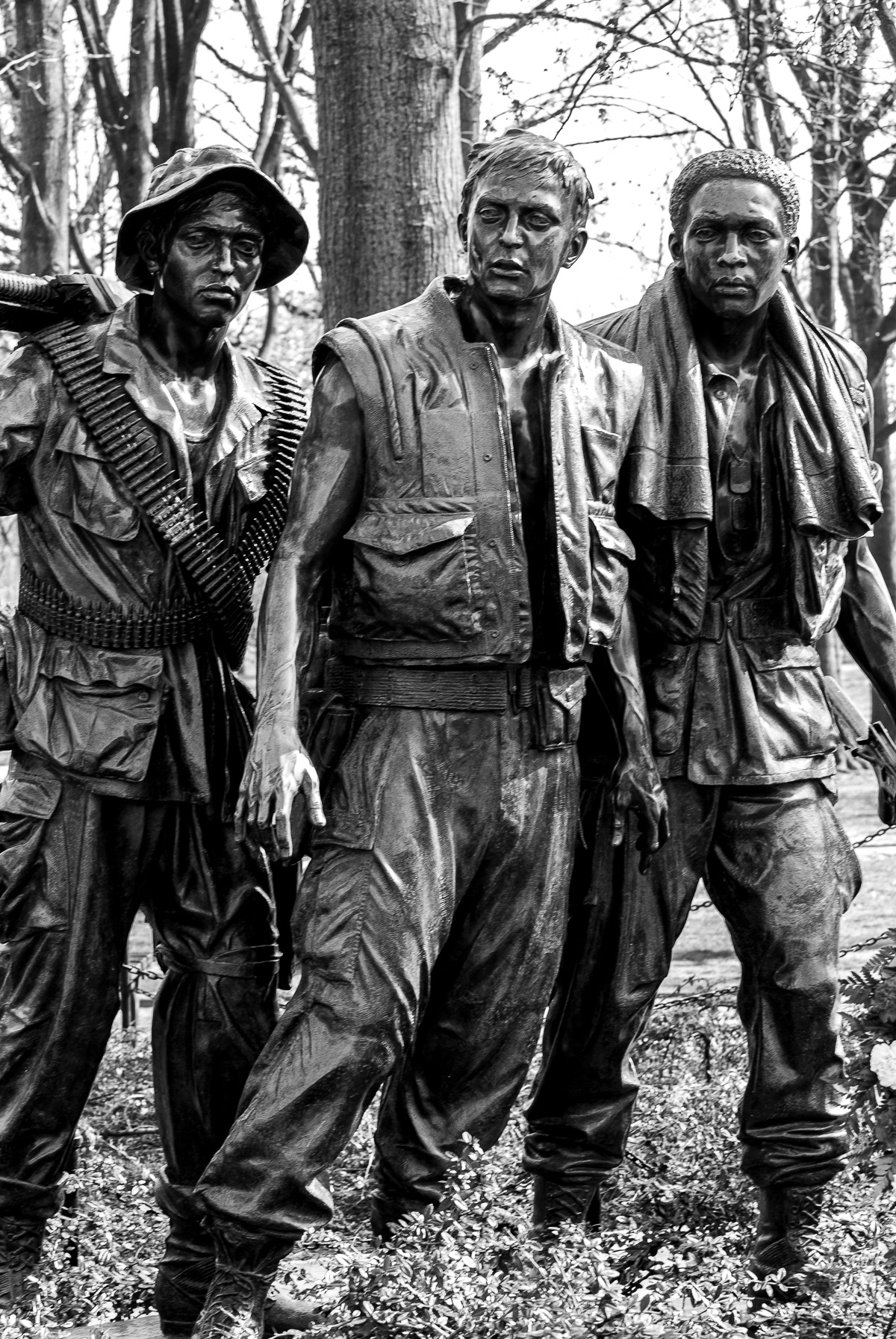 The Three Soldiers Statue, Vietnam Veterans Memorial