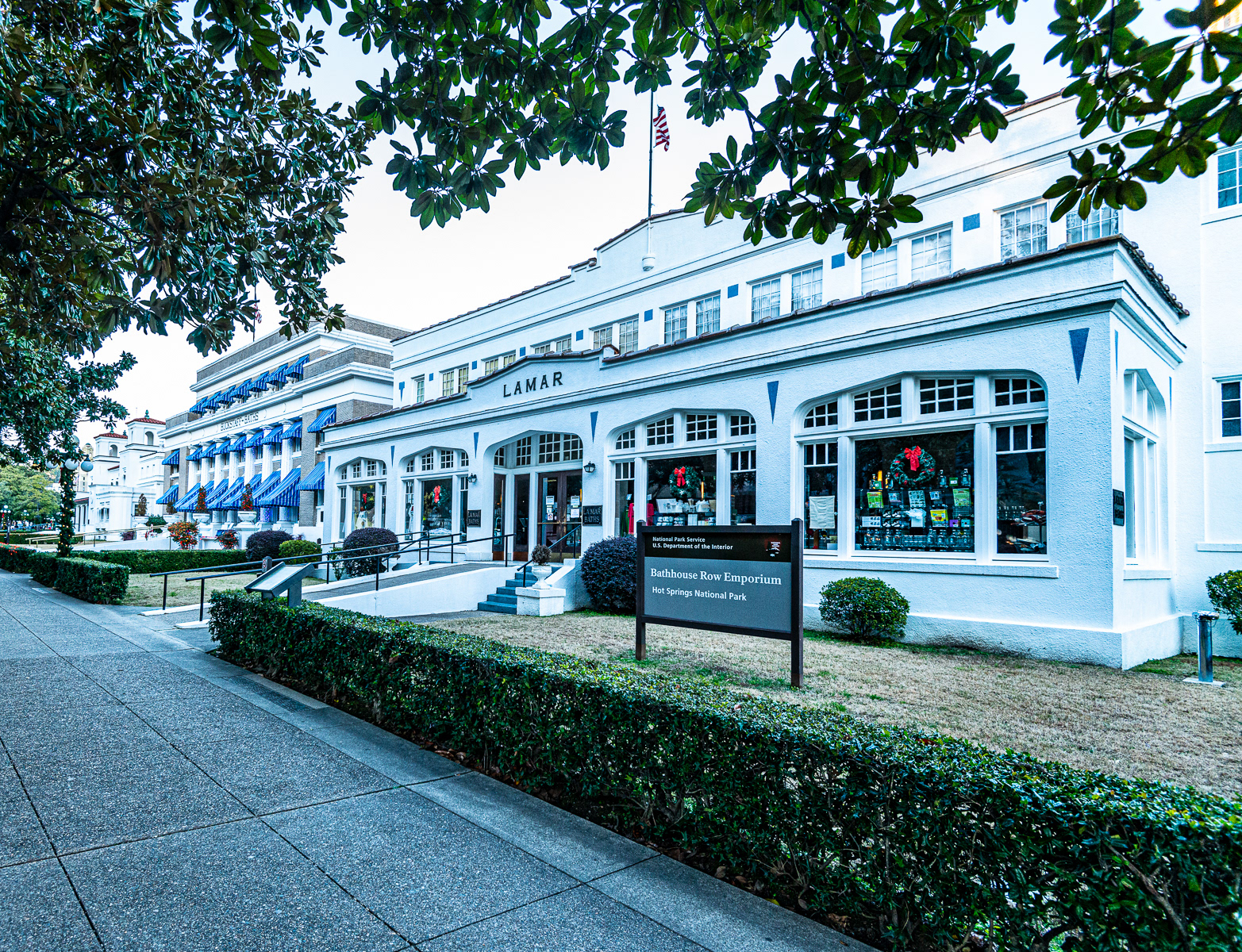Bathhouse Row, Hot Springs National Park 