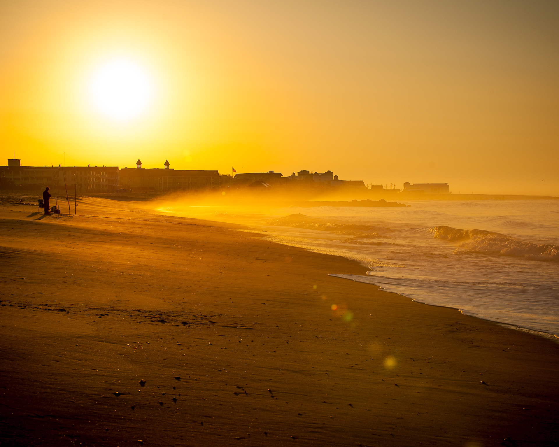 Sunrise Fishing at Cape May