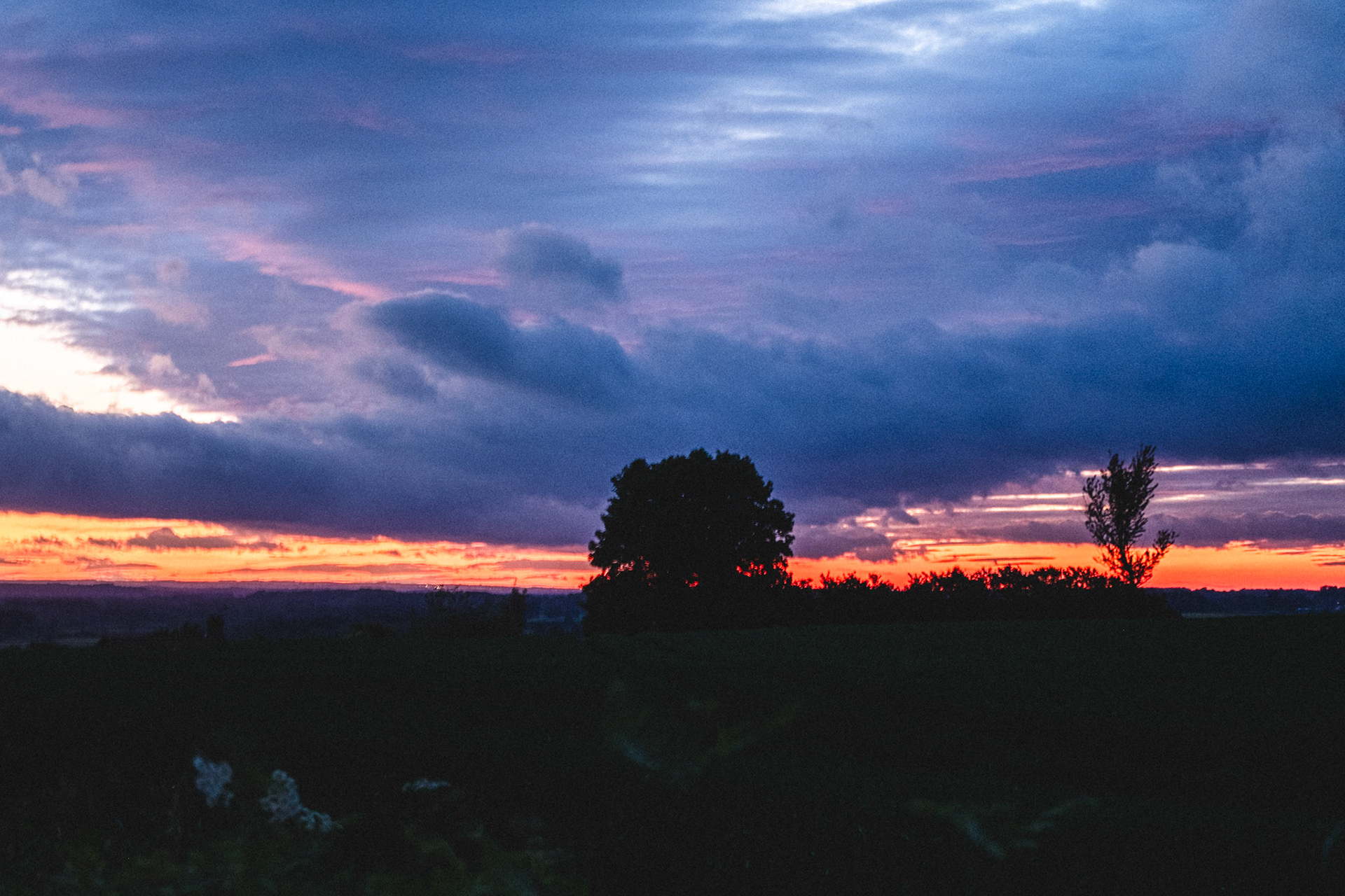 Sunset, Rainton, North Yorkshire