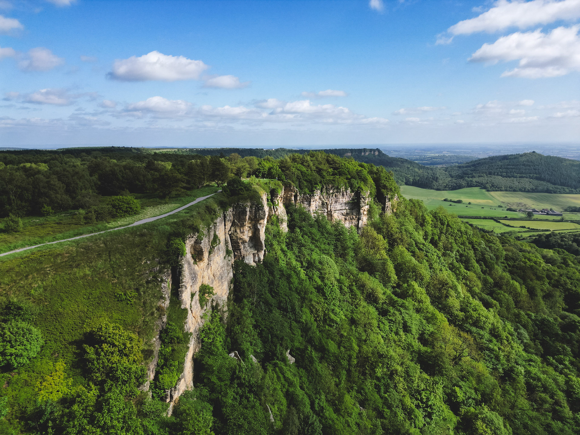 Whitestone Cliff, North Yorkshire