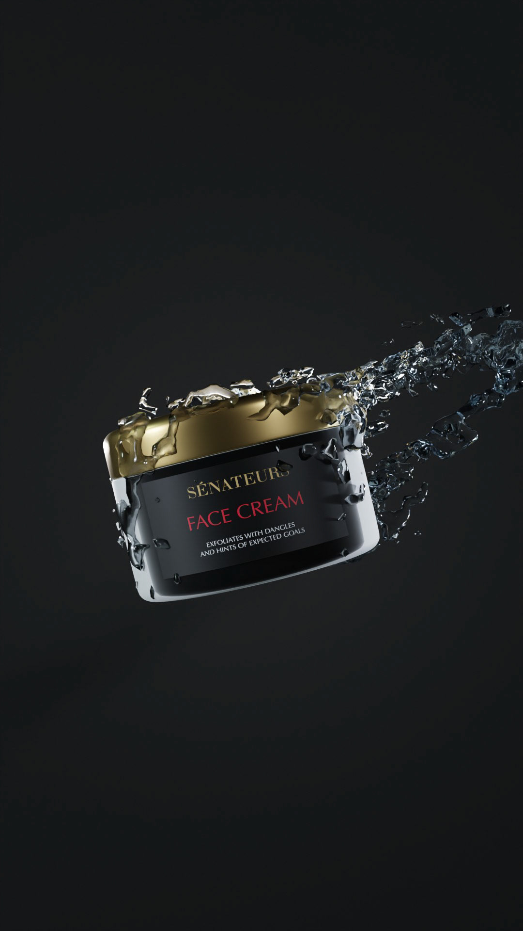 Cosmetics Ad, Blender