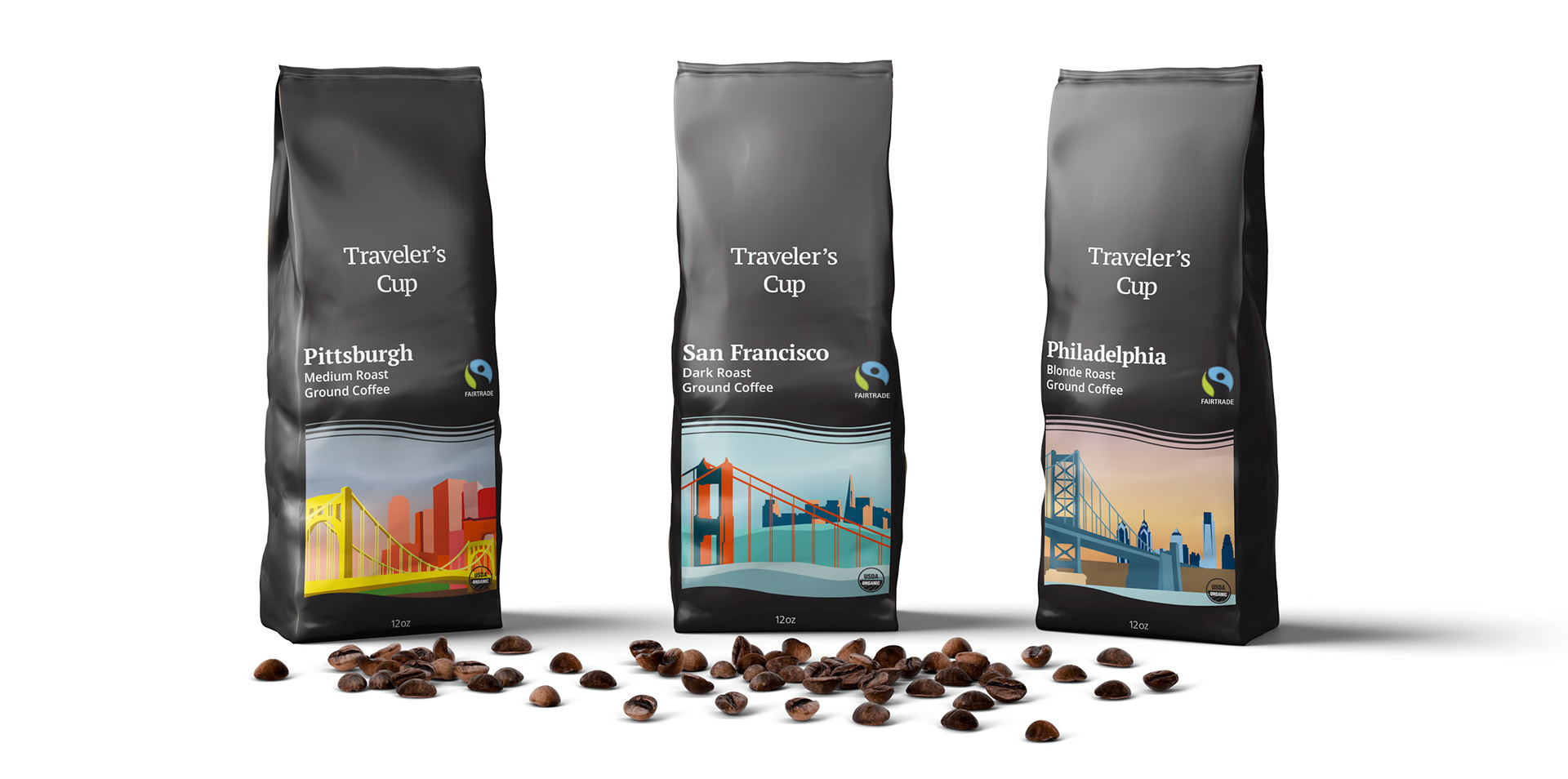 Traveler's Cup Mockup, Adobe Photoshop