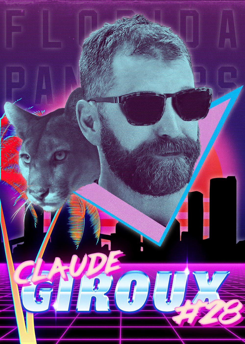 Florida Panthers Claude Giroux, Adobe Photoshop