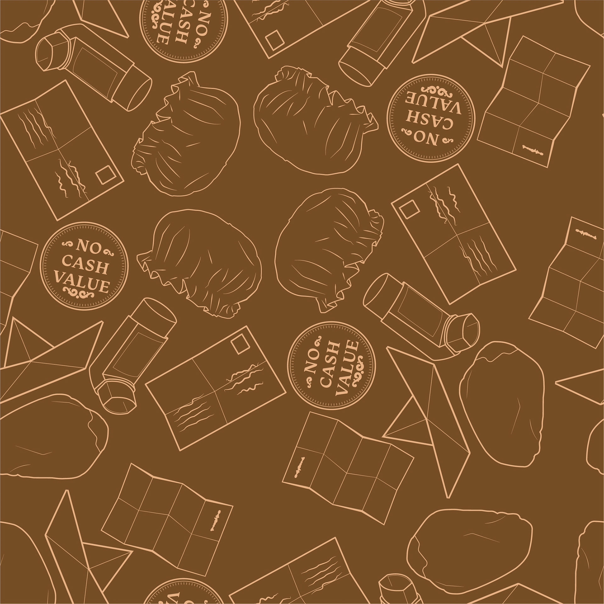 Losers Club Pattern, Adobe Illustrator