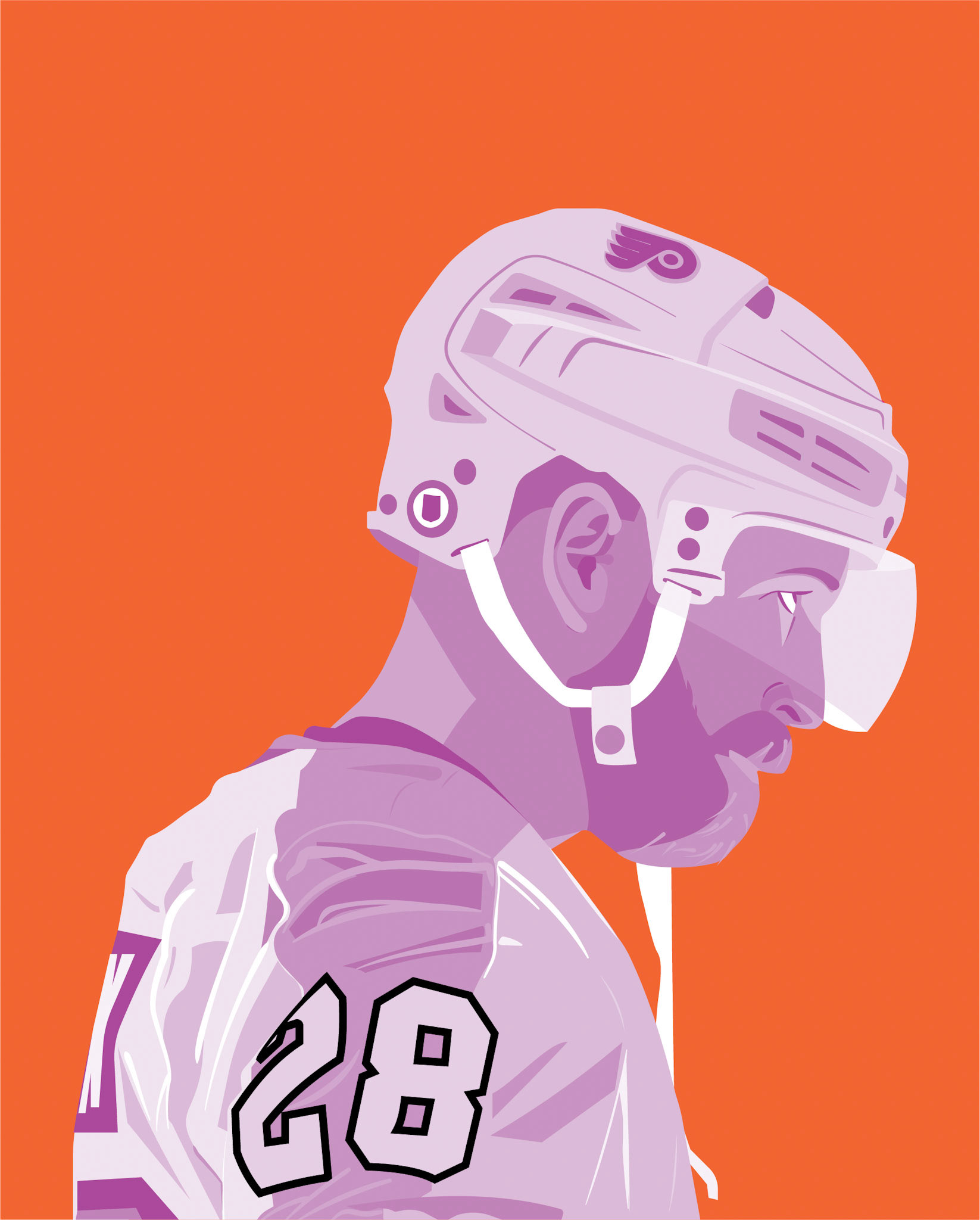 Claude Giroux, Adobe Illustrator