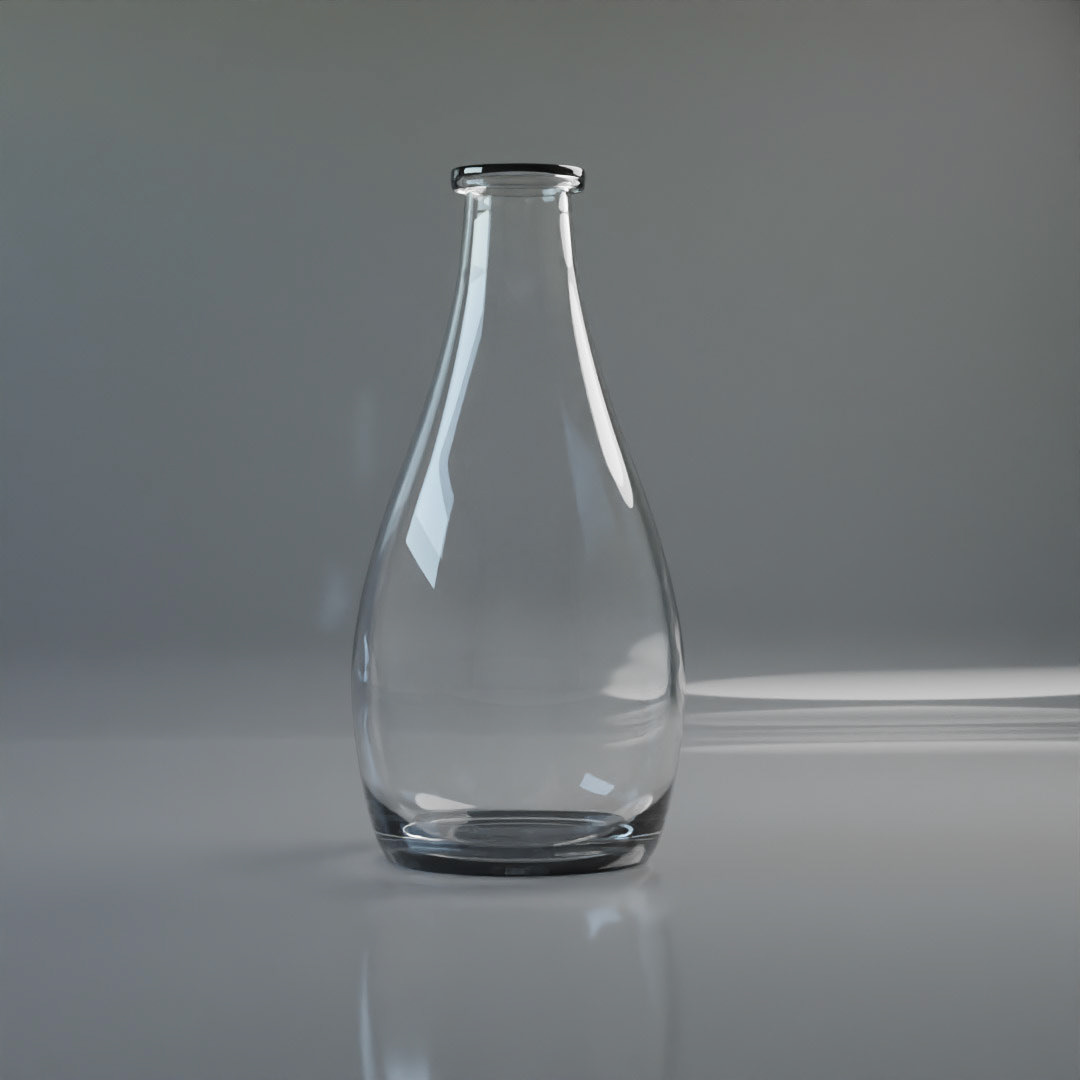 Glass Vase 1, Blender