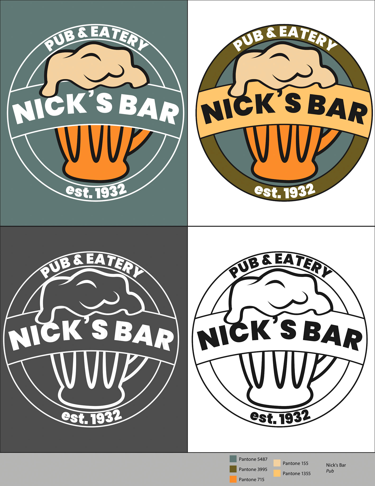 Bar Logo, Adobe Illustrator