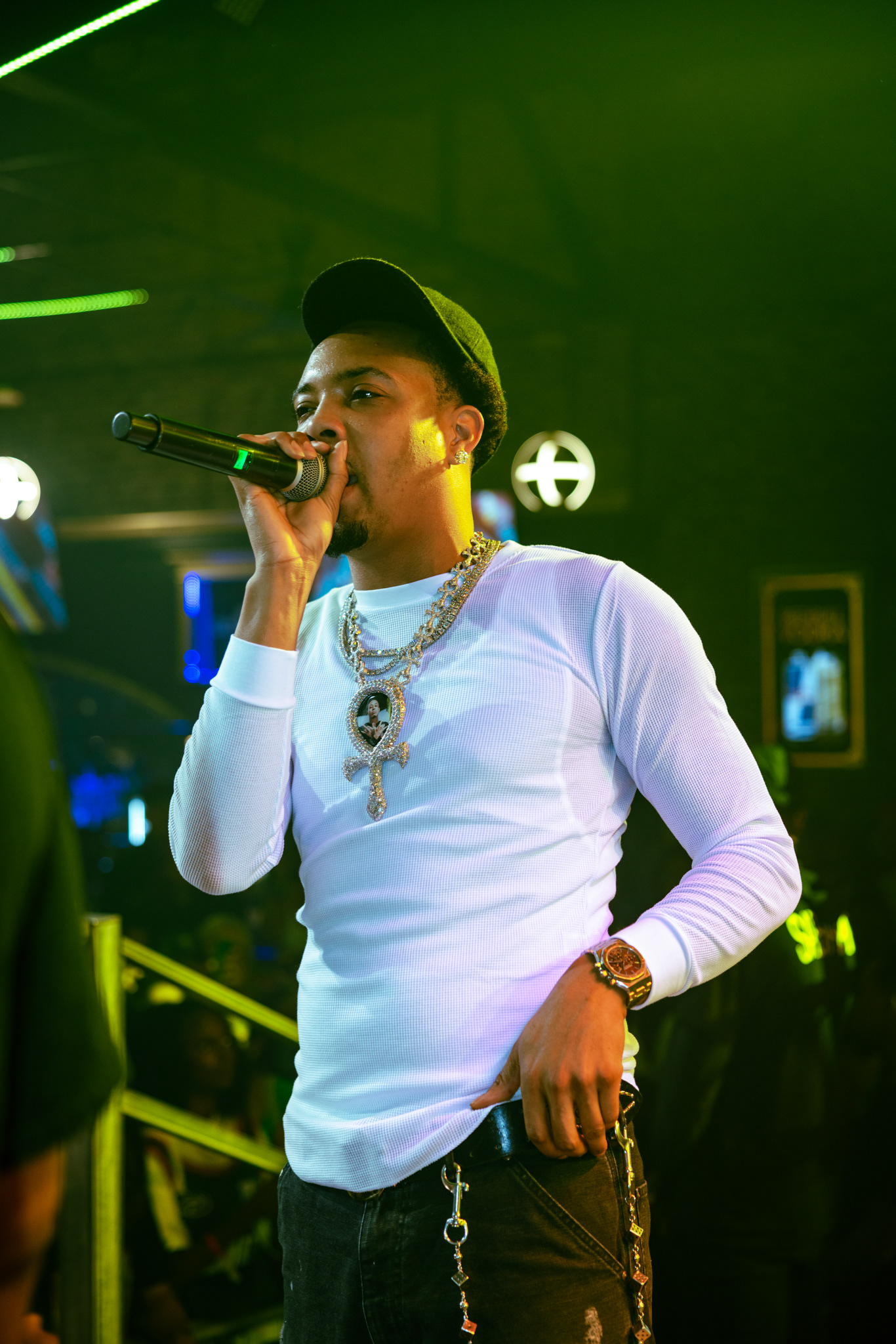 G Herbo Concert: Stage Perspective