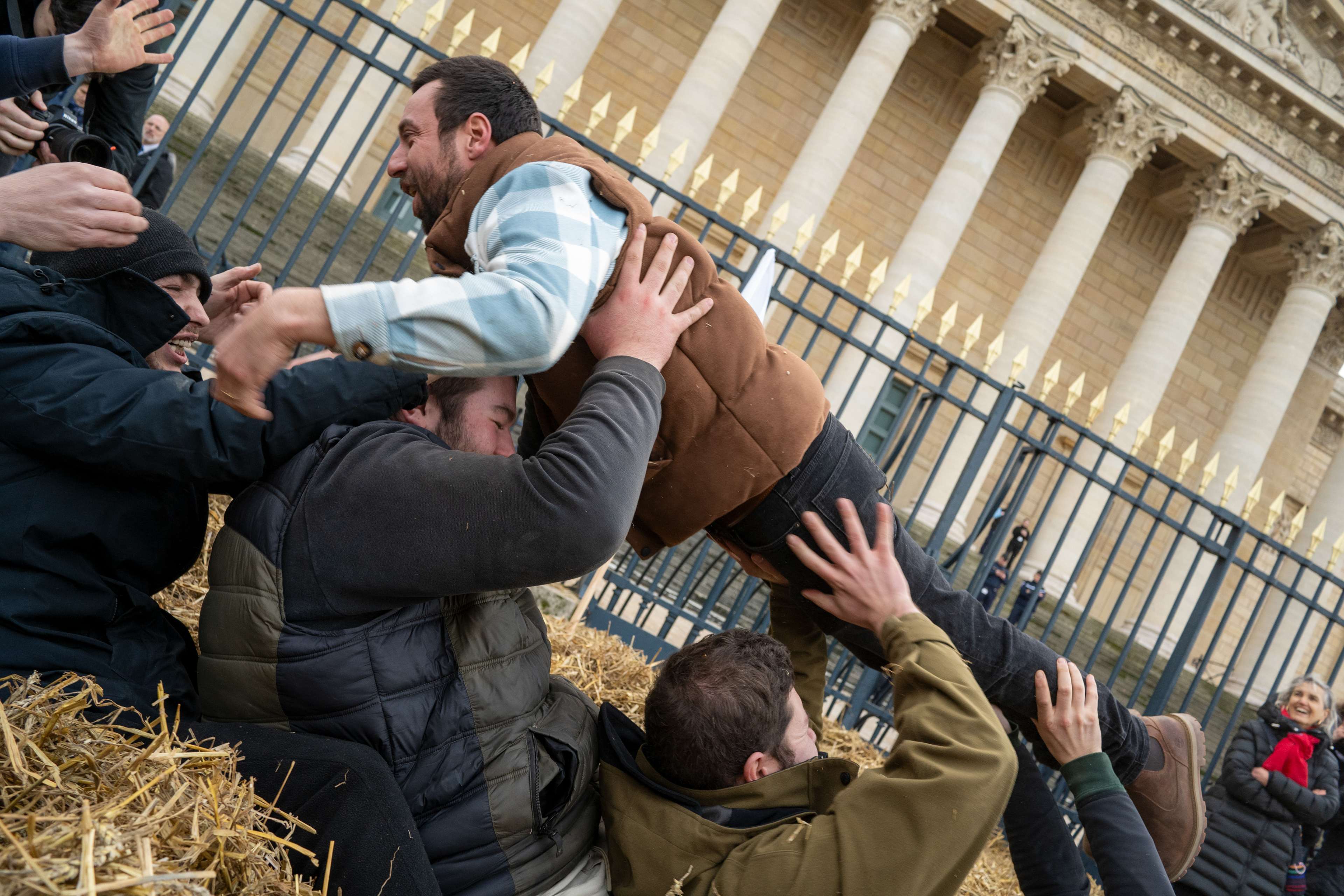 FNSEA and young farmers demonstration - Paris - 13/01/26