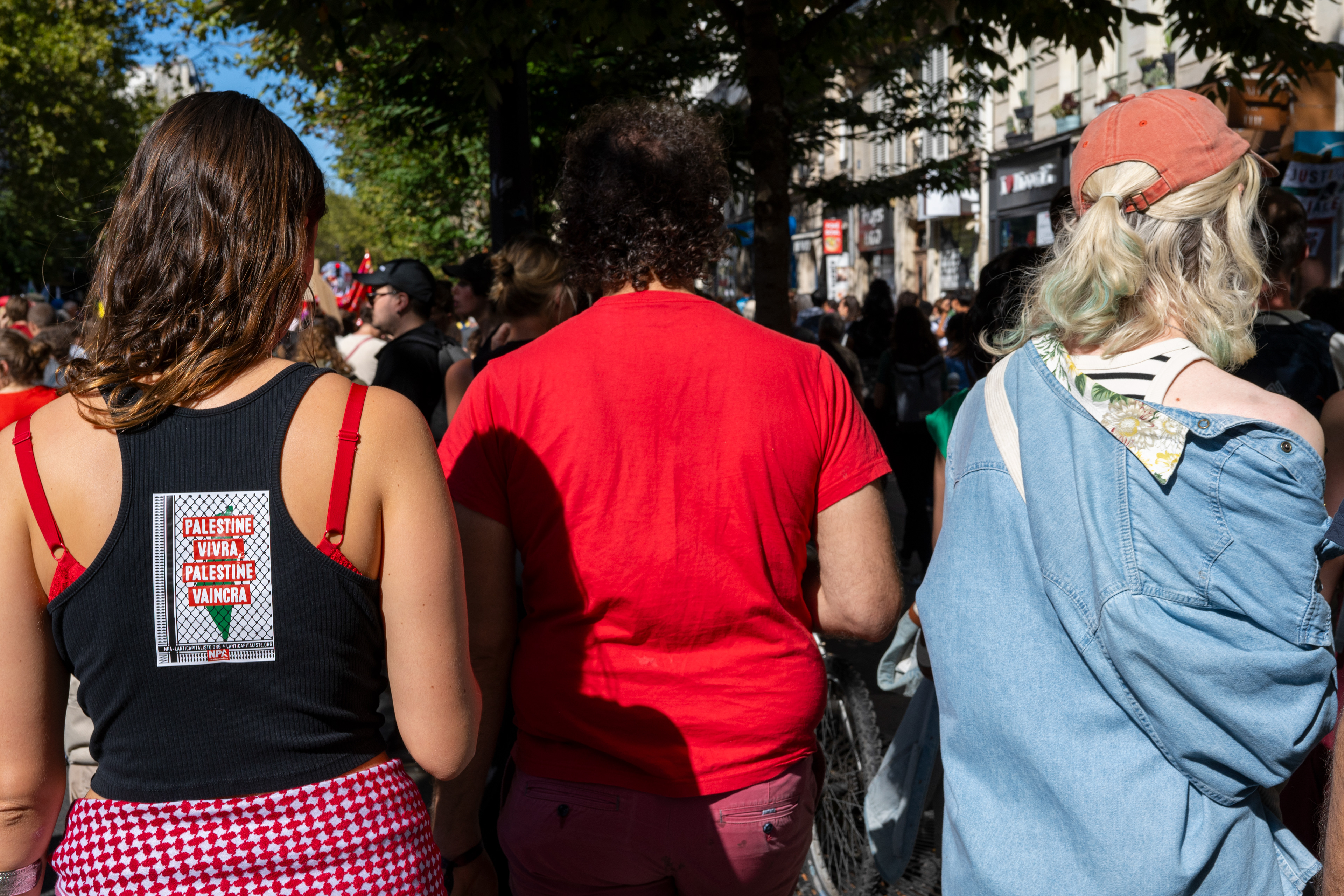 Inter-union demonstration - Paris - 18/09/25