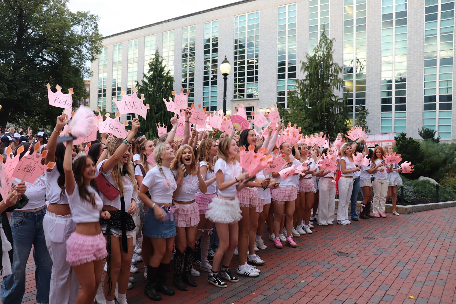 Northeastern Sorority Bid Day 2024