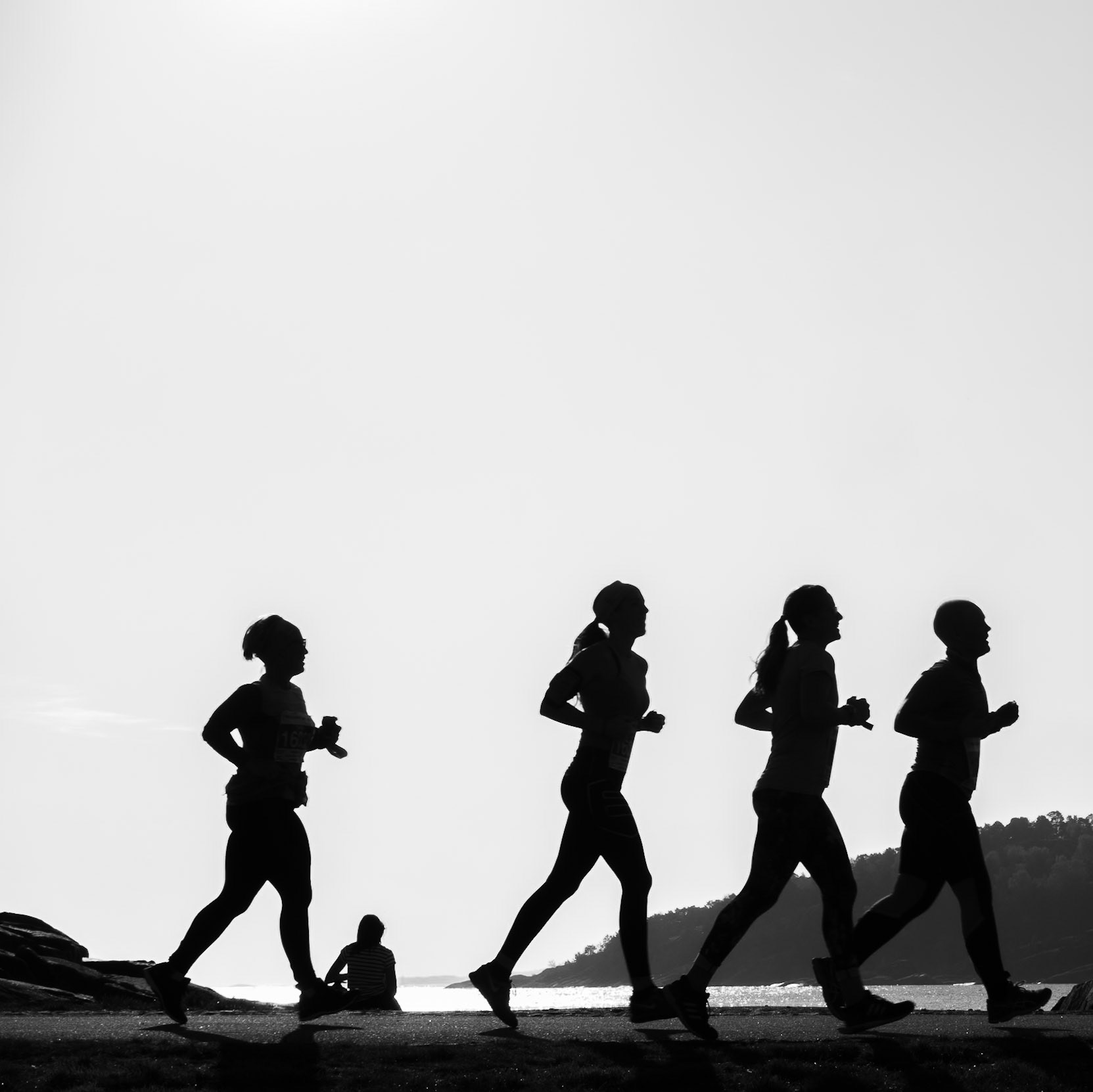 Women running on Tangen | Kristiansand 2018