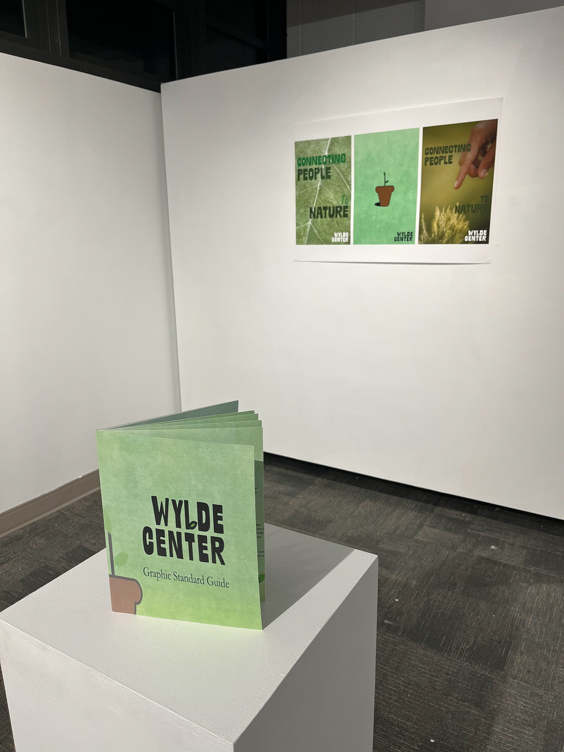 11" x 17" posters and 5.5" x 8.5" Graphic Standard Guide