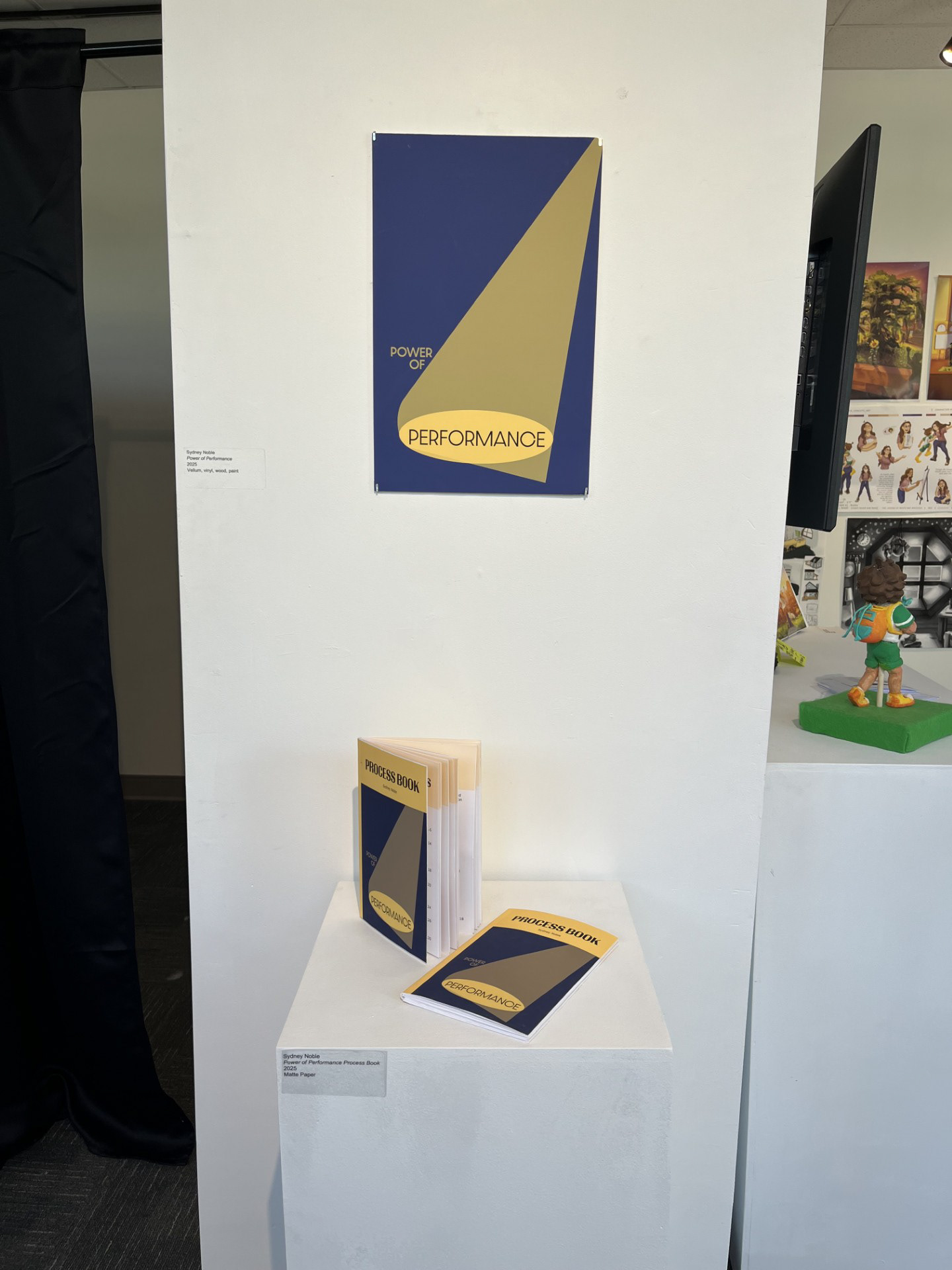 11" x 17" Poster and 5.5" x 8.5" Process Book