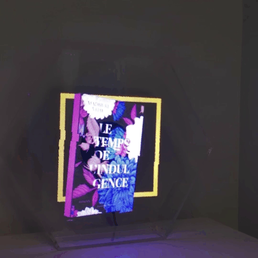 Livre "Coup de coeur" sous After Effects.