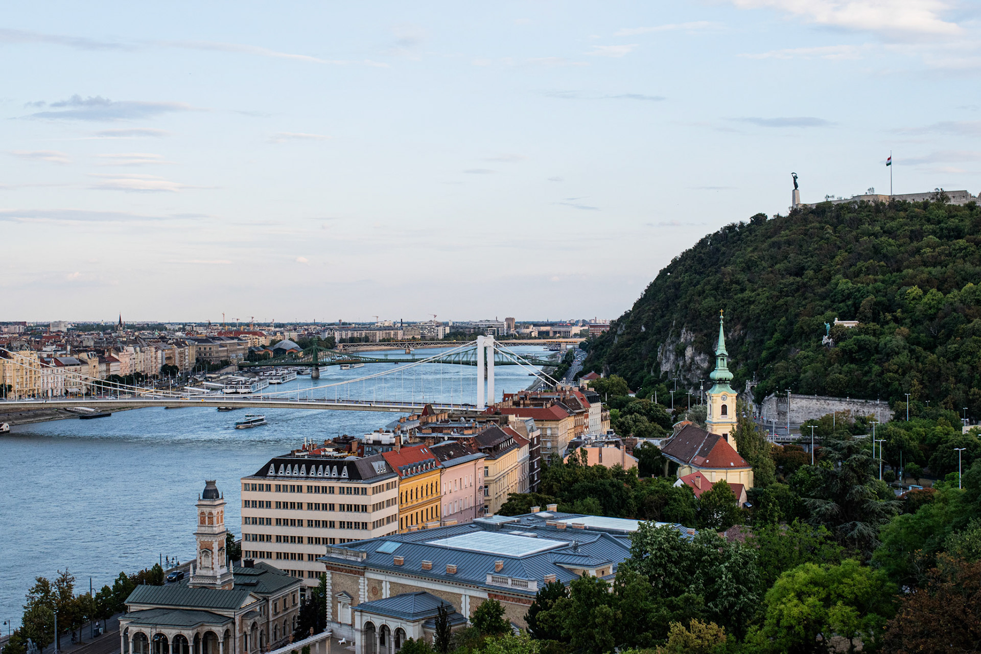 View from Budapest Castle