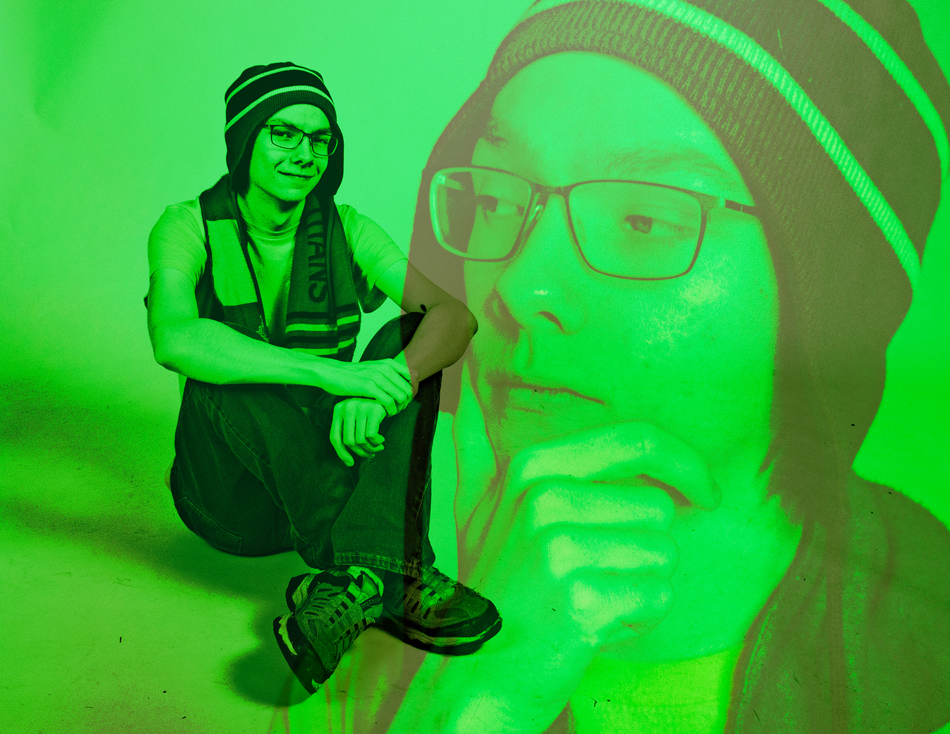 James as "Green"