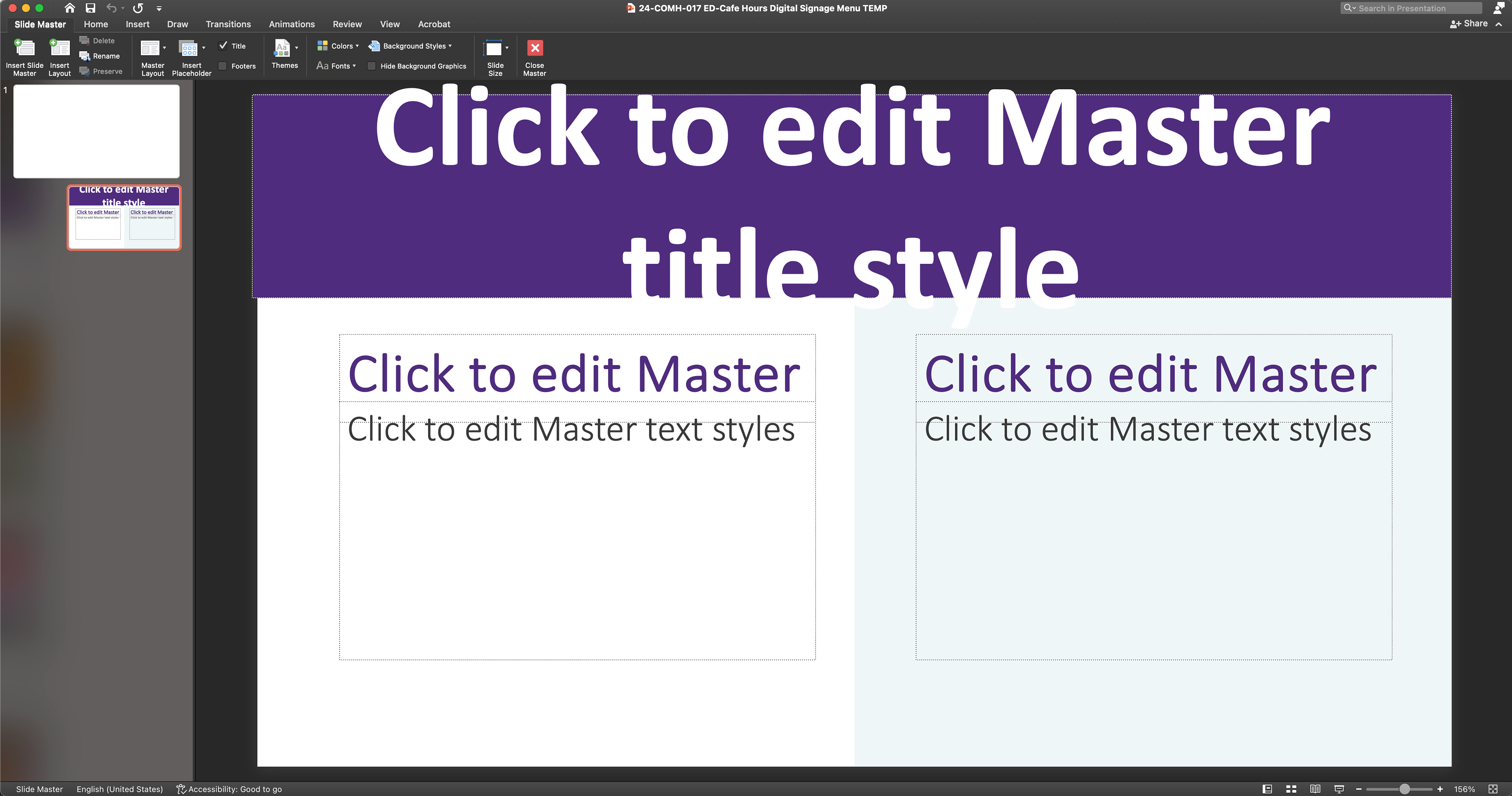 Layout in PowerPoint