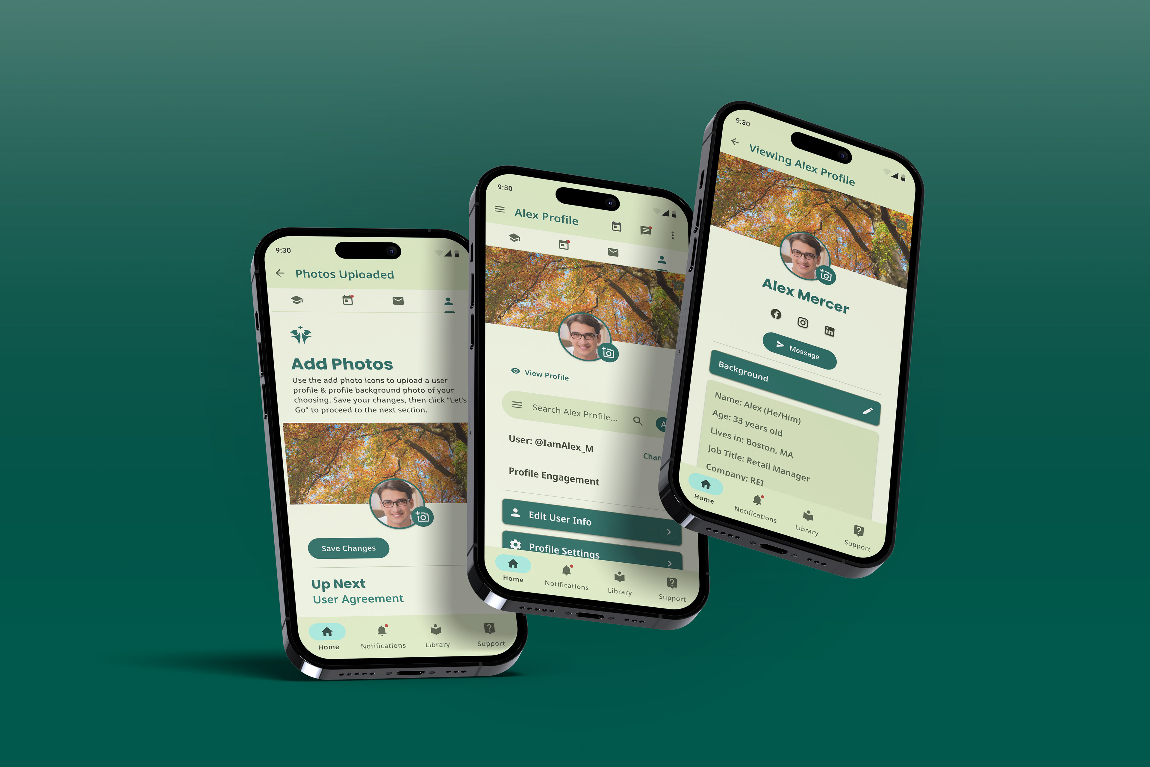 User Profile Setup 3