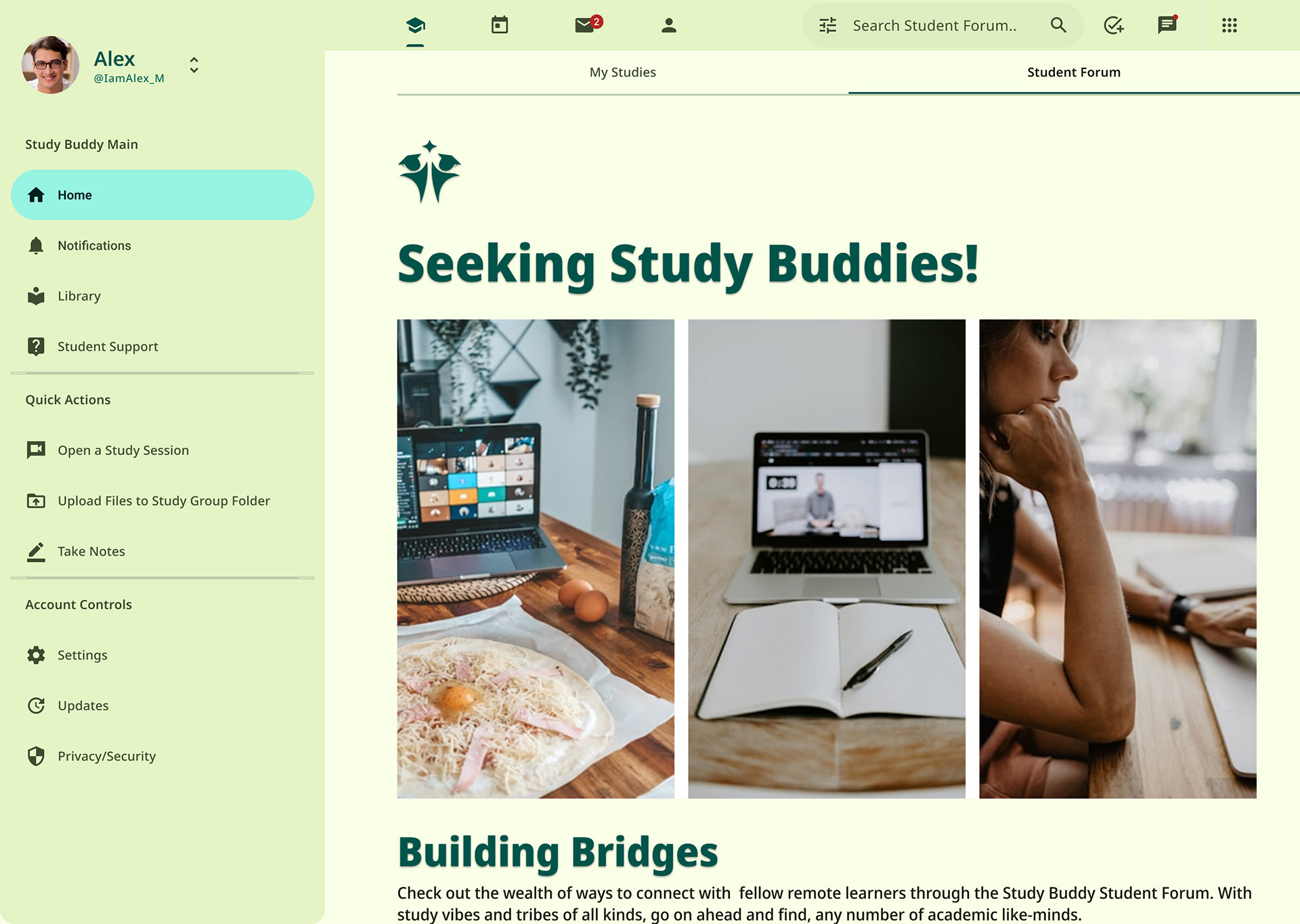 Student Forum Desktop