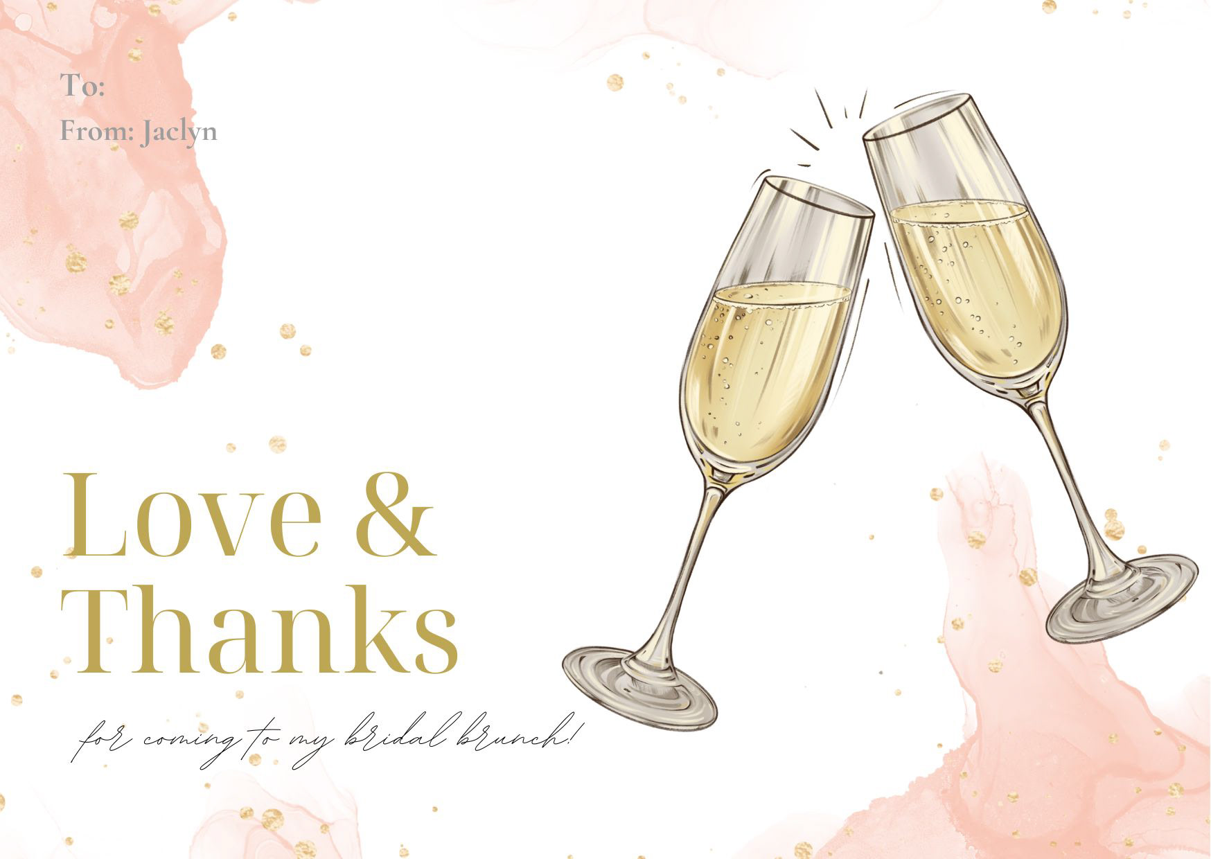 Thank You Card