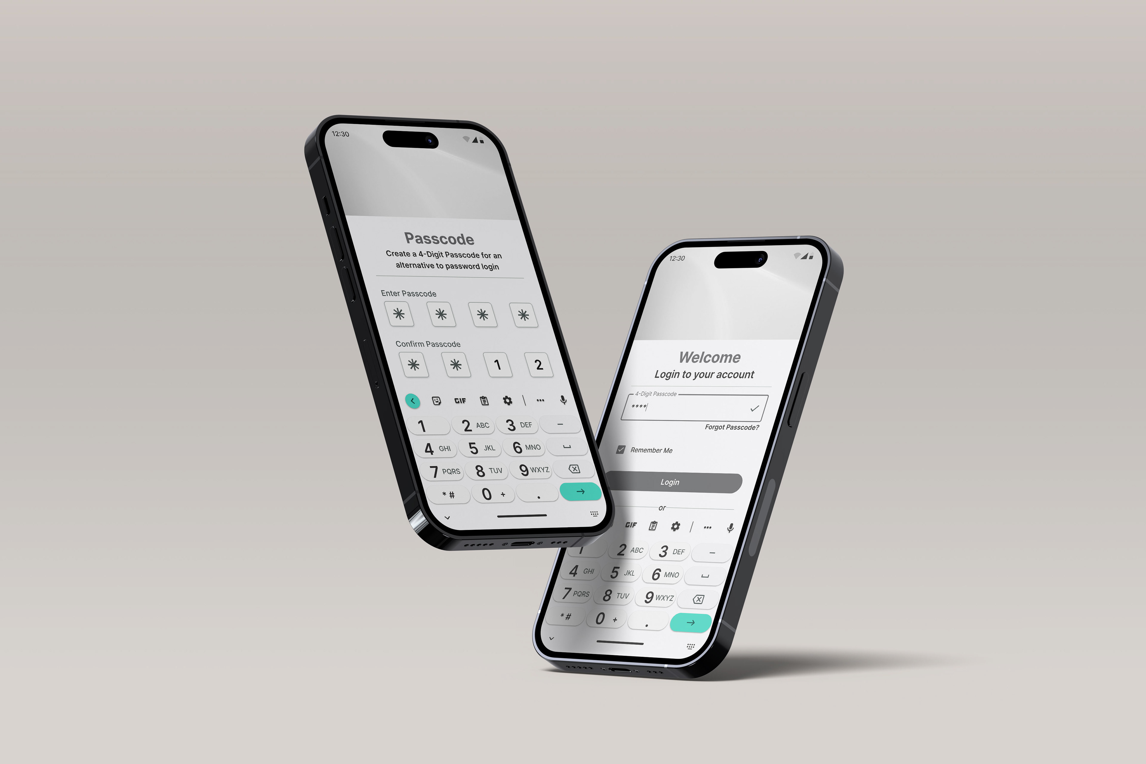 4-Digit PIN Login