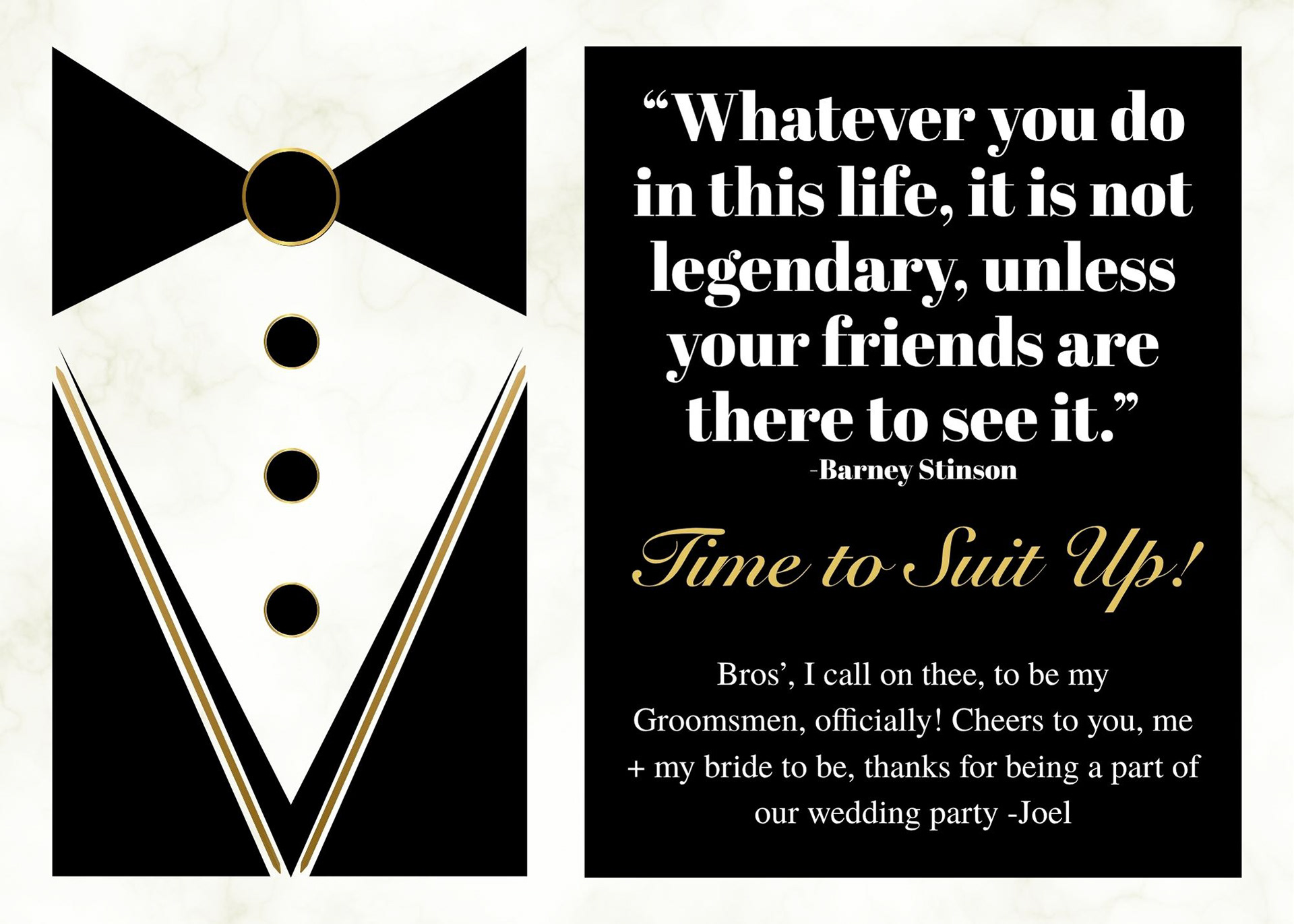 Final Groomsmen Design
