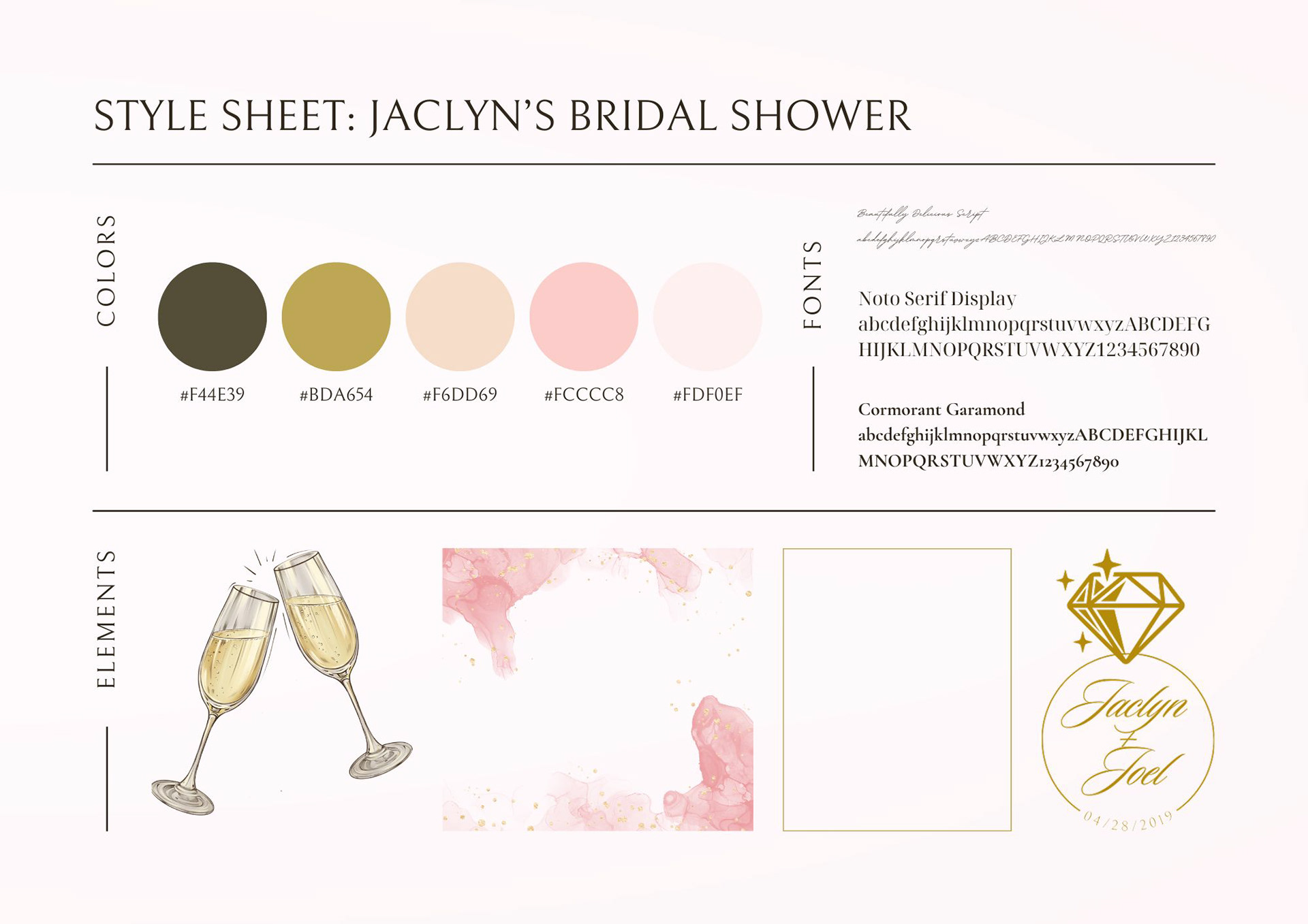 Design Style Sheet