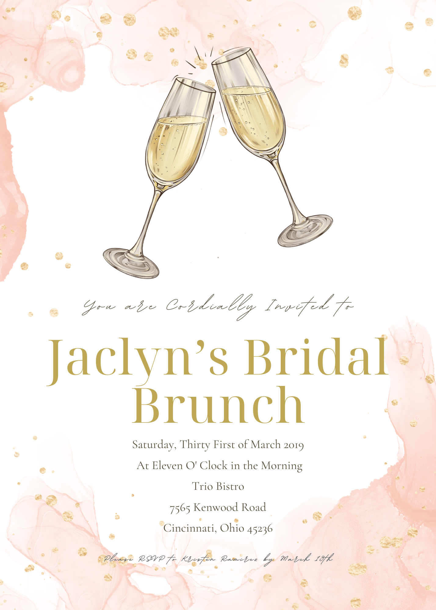 Bridal Shower Invitation