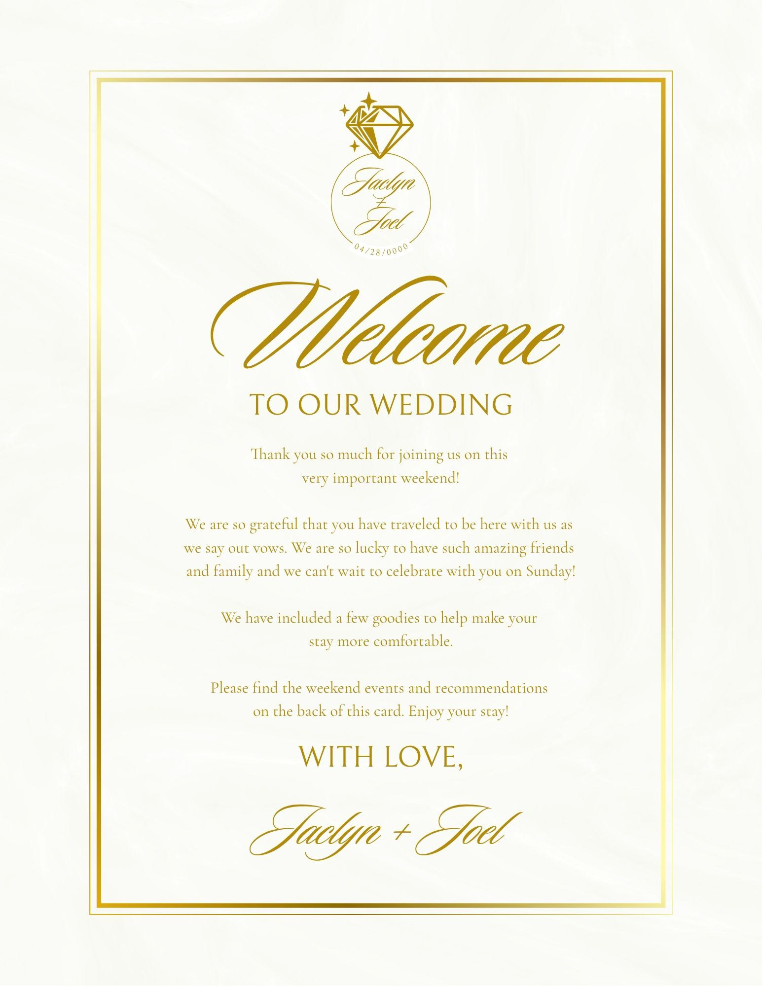 Welcome