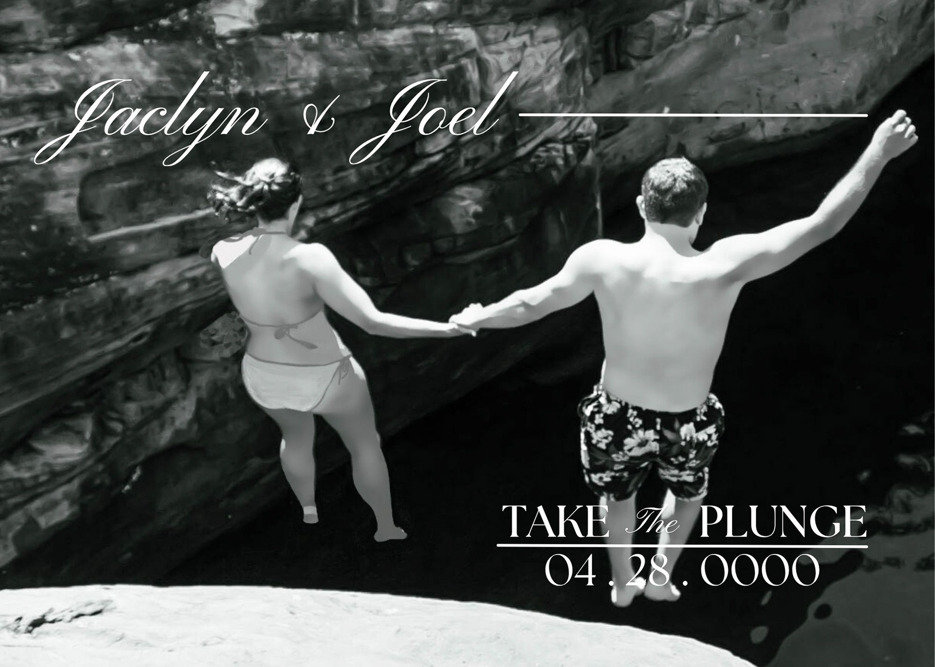 Final Save the Date Card Design