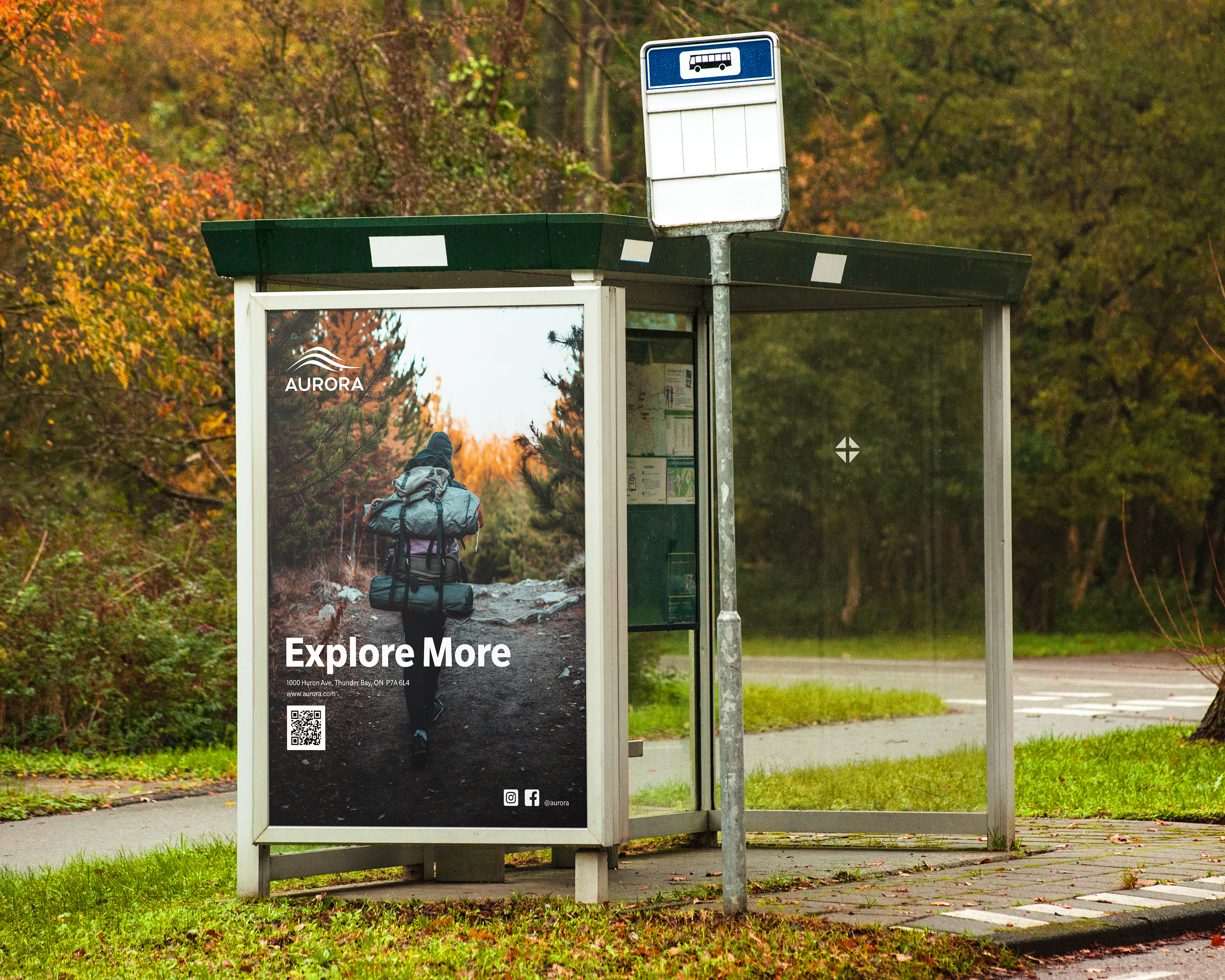 Transit Ad part of Direct Mail Drip Campaign