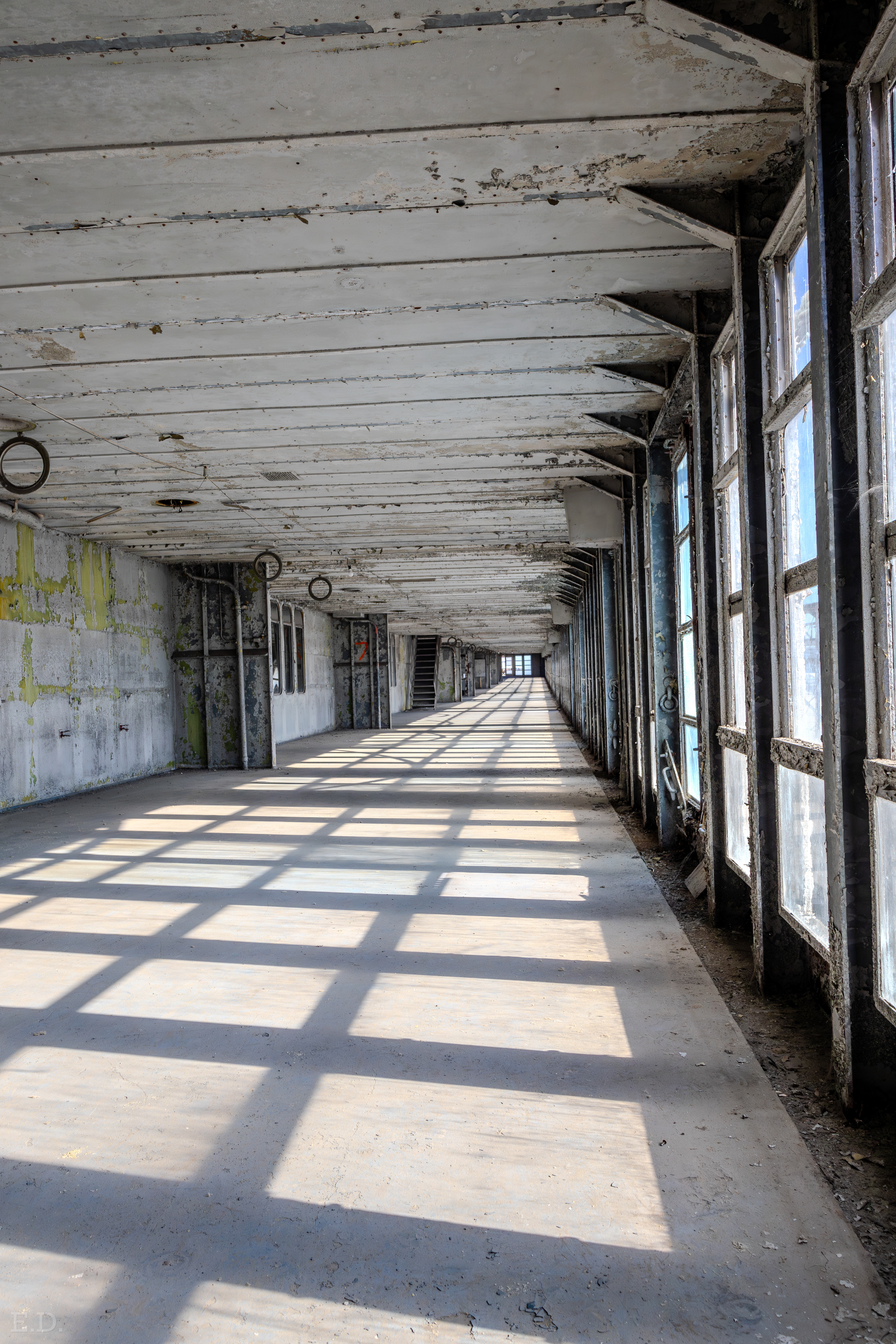 S.S. United States - Promenade Deck