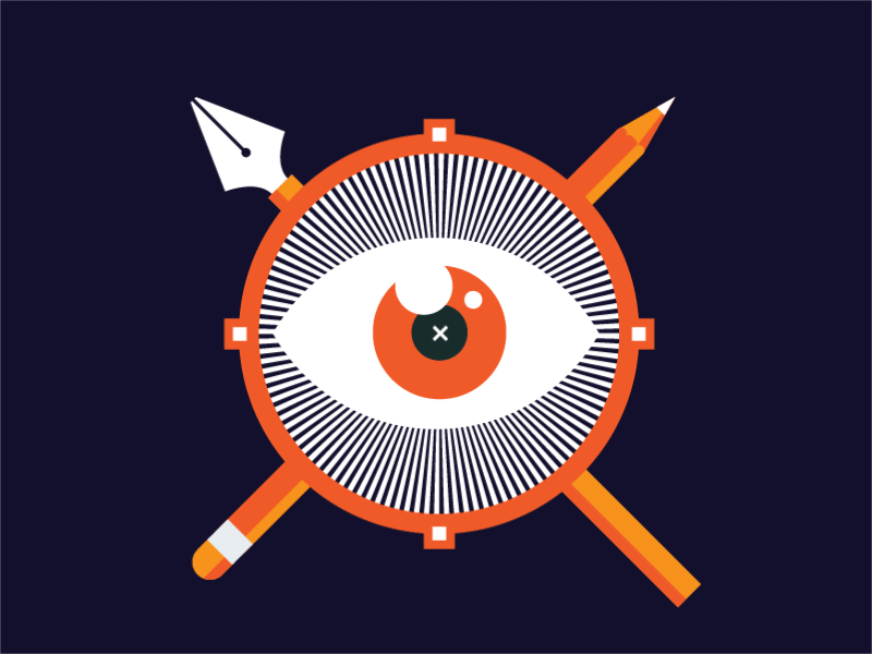 Rotating Trippy Eye Animation