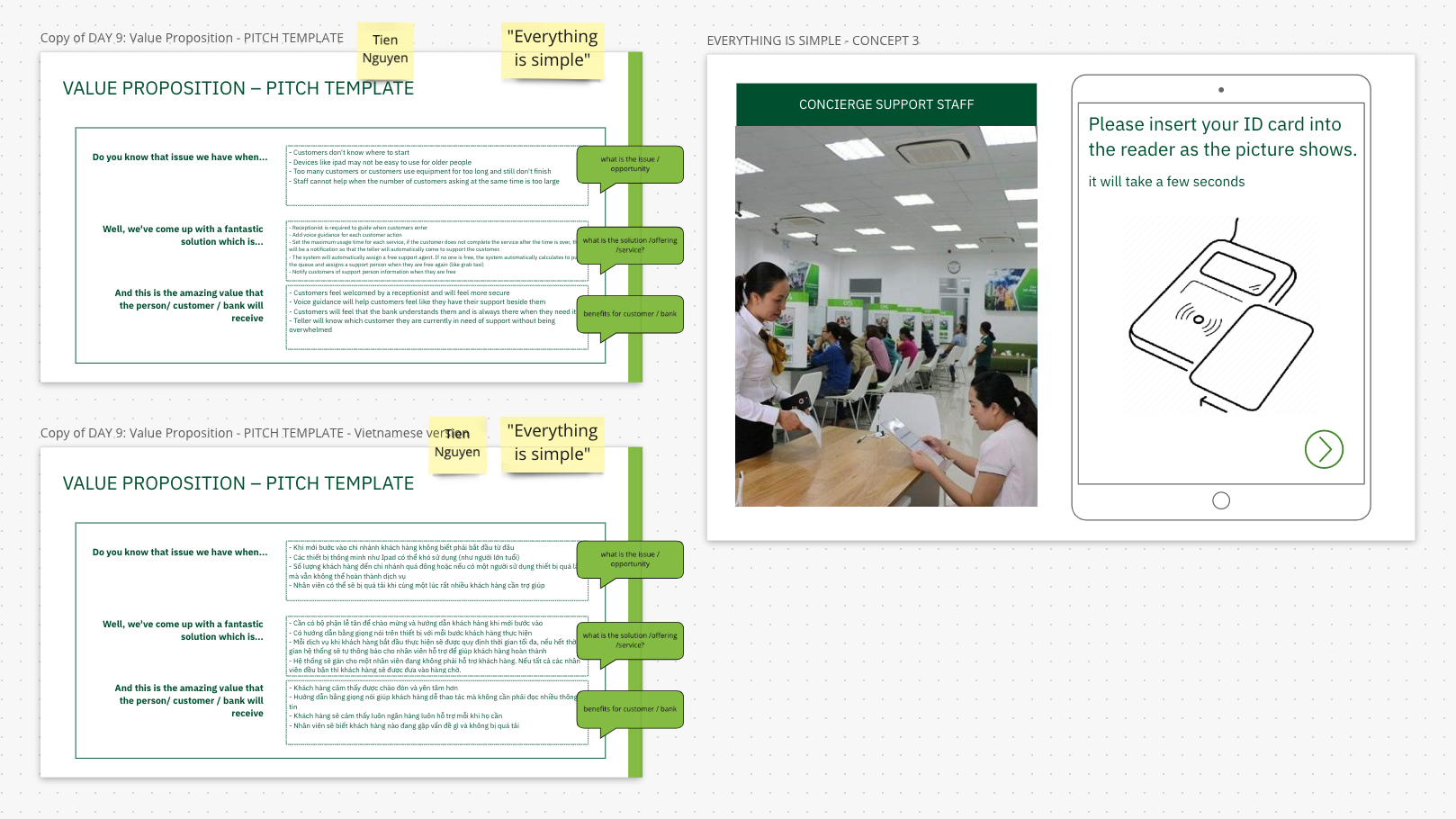 EVERYTHING IS SIMPLE - CONCEPT 3 * note: all concepts were developed and tested in dual languages – English and Vietnamese