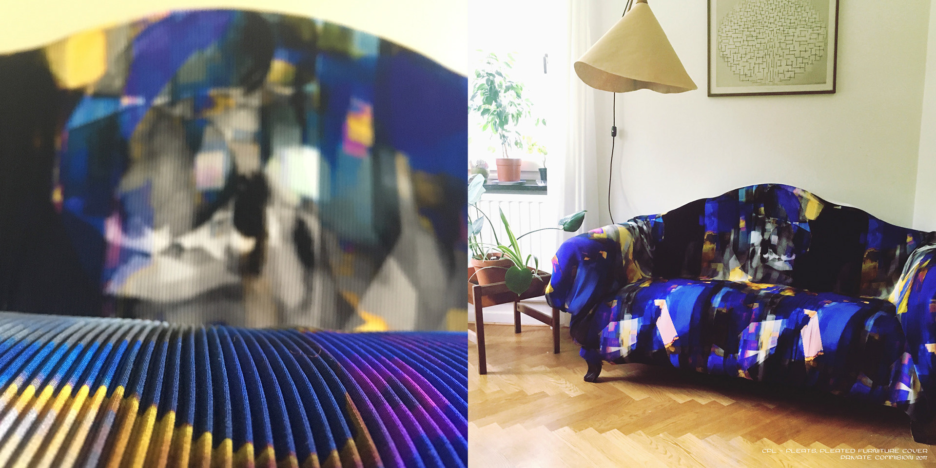 Pleated textile 2017