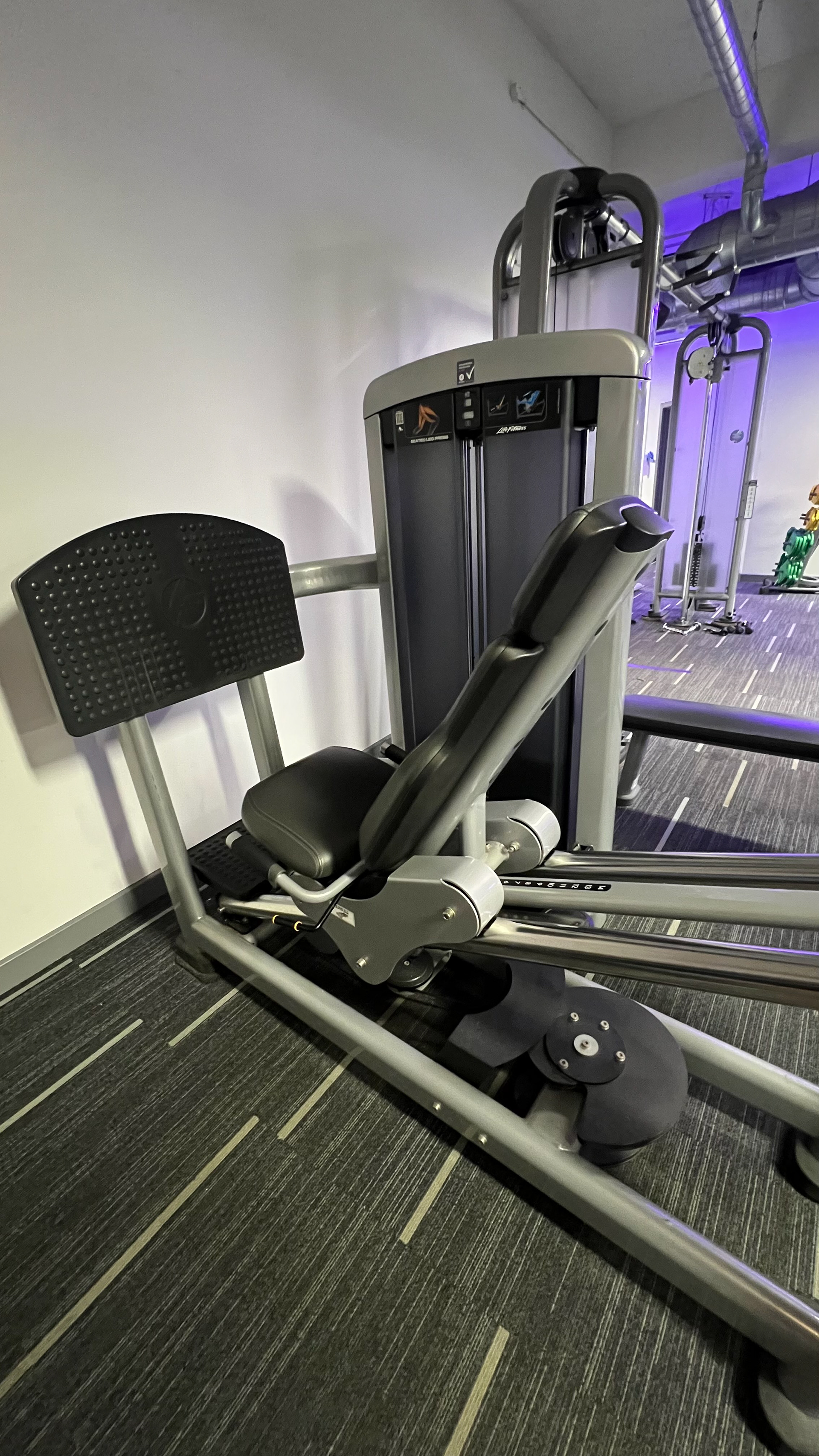 seated leg press