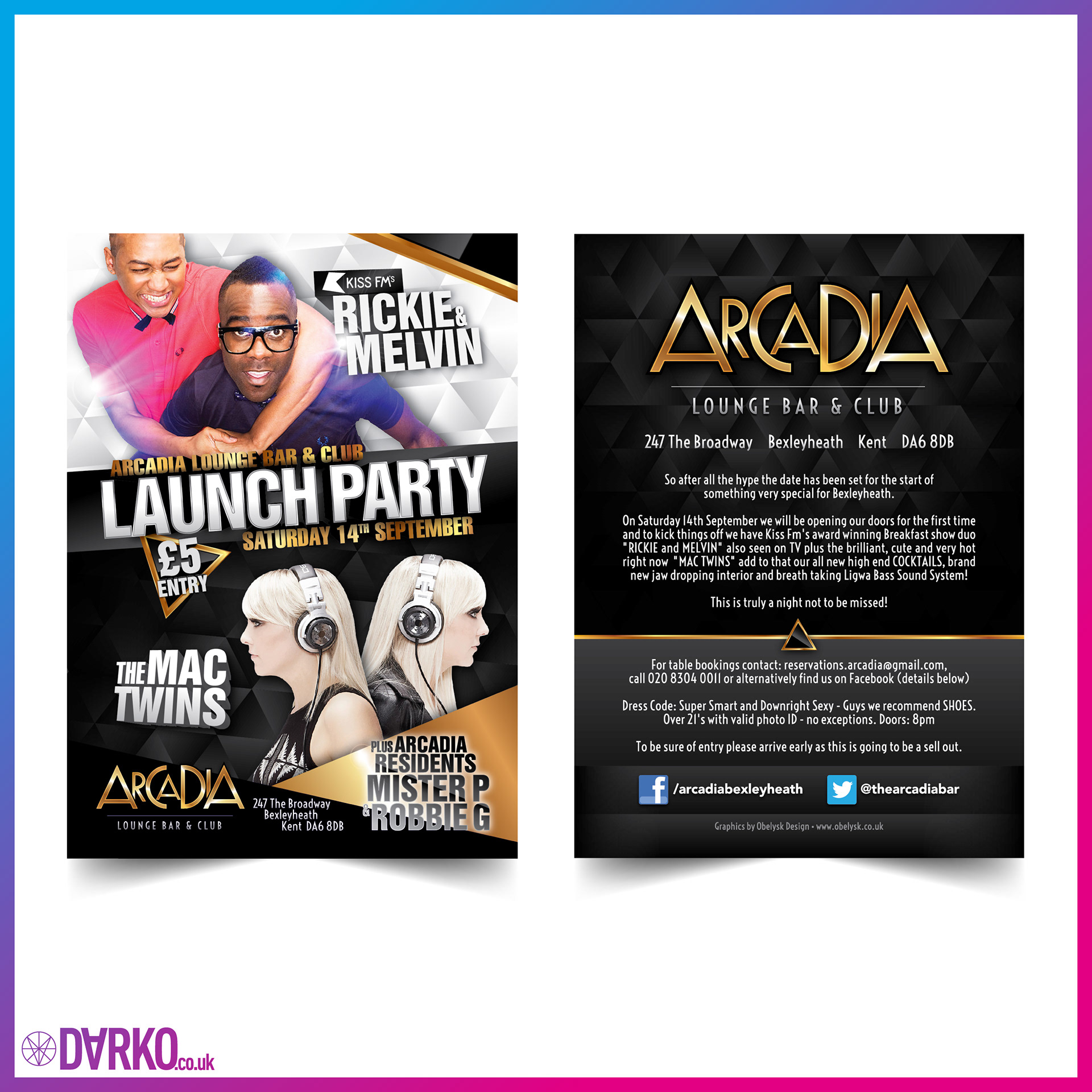 Launch Flyer Design
