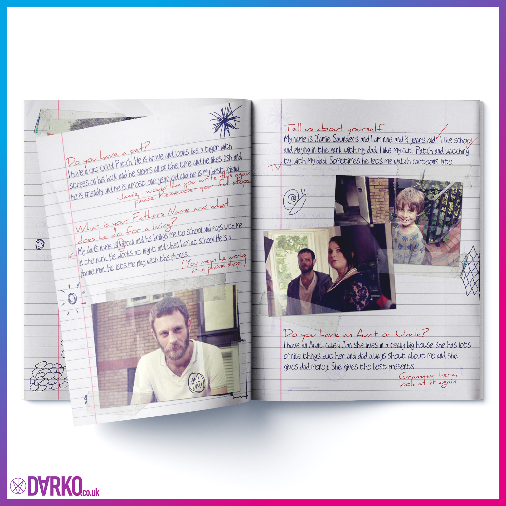 Patch - Press Kit Design - Pages