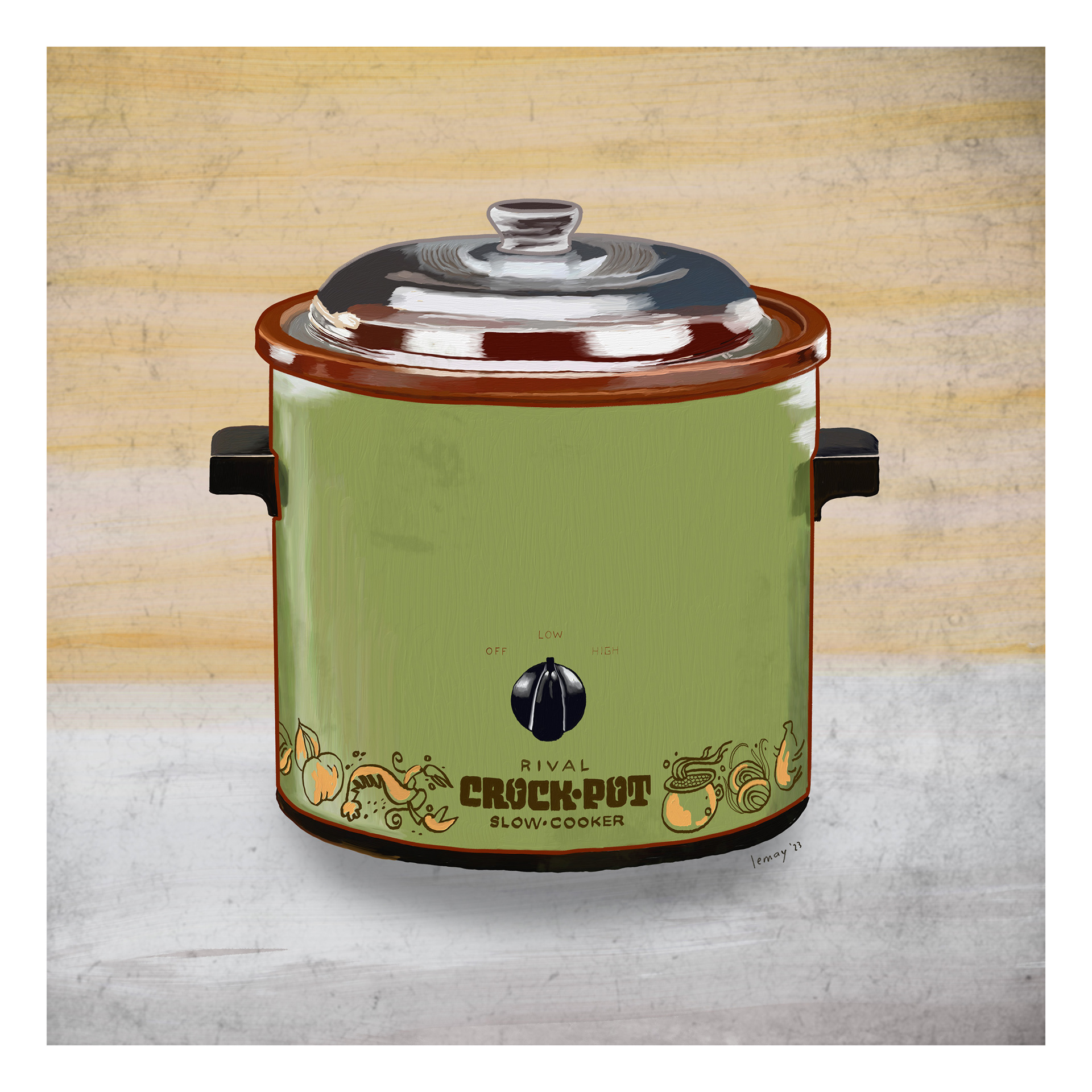 Crockpot Illustration