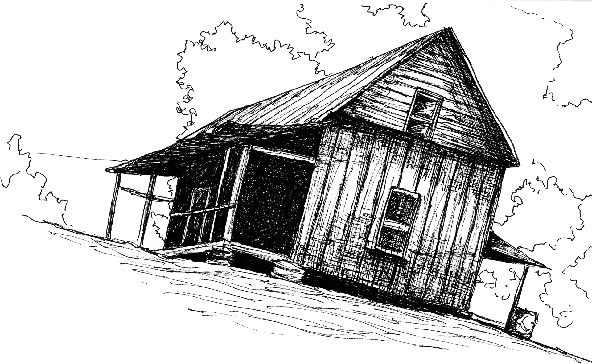 Barn Sketch