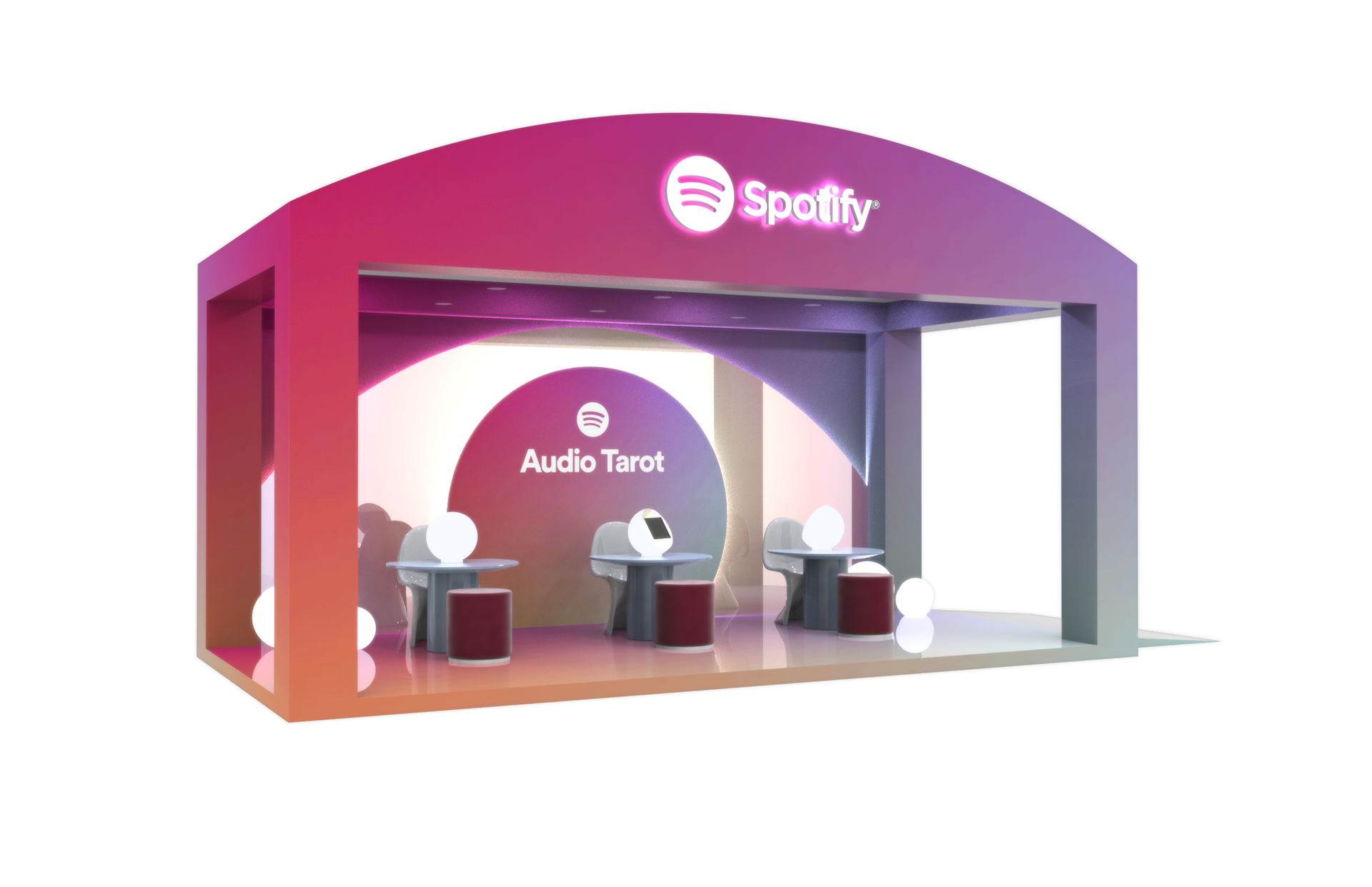 Audio Tarot 10X20 Booth