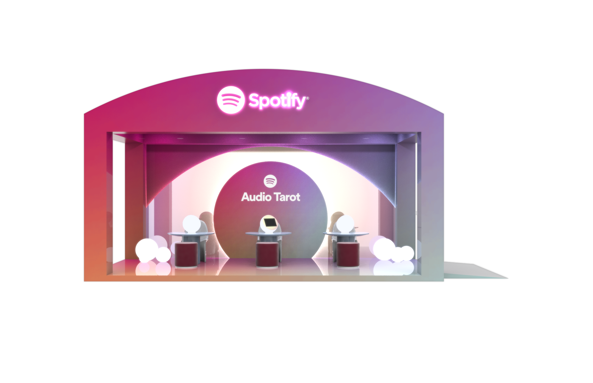 Audio Tarot 10X20 Booth