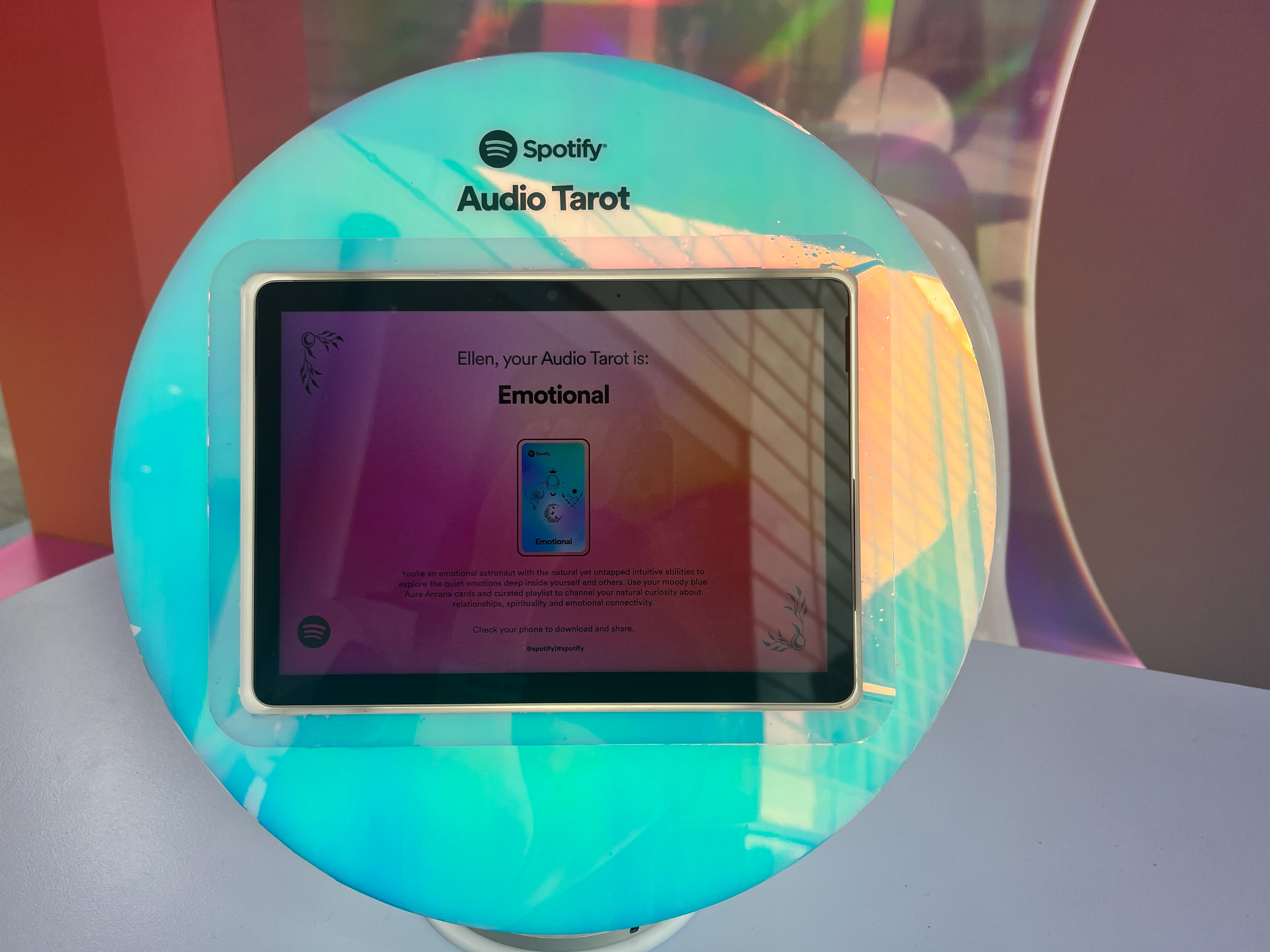 Audio Tarot 10X20 Booth