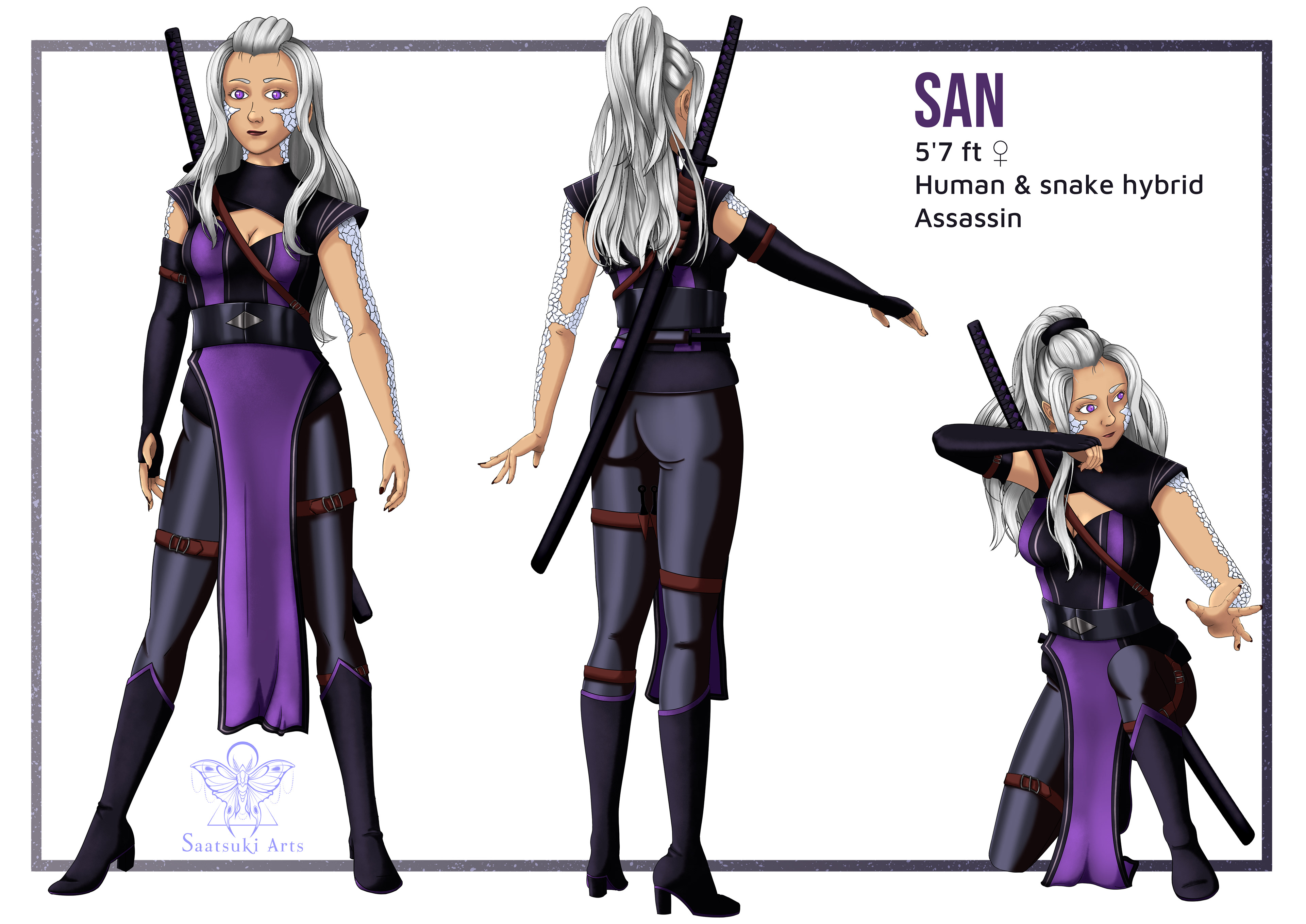 Model Sheet : San