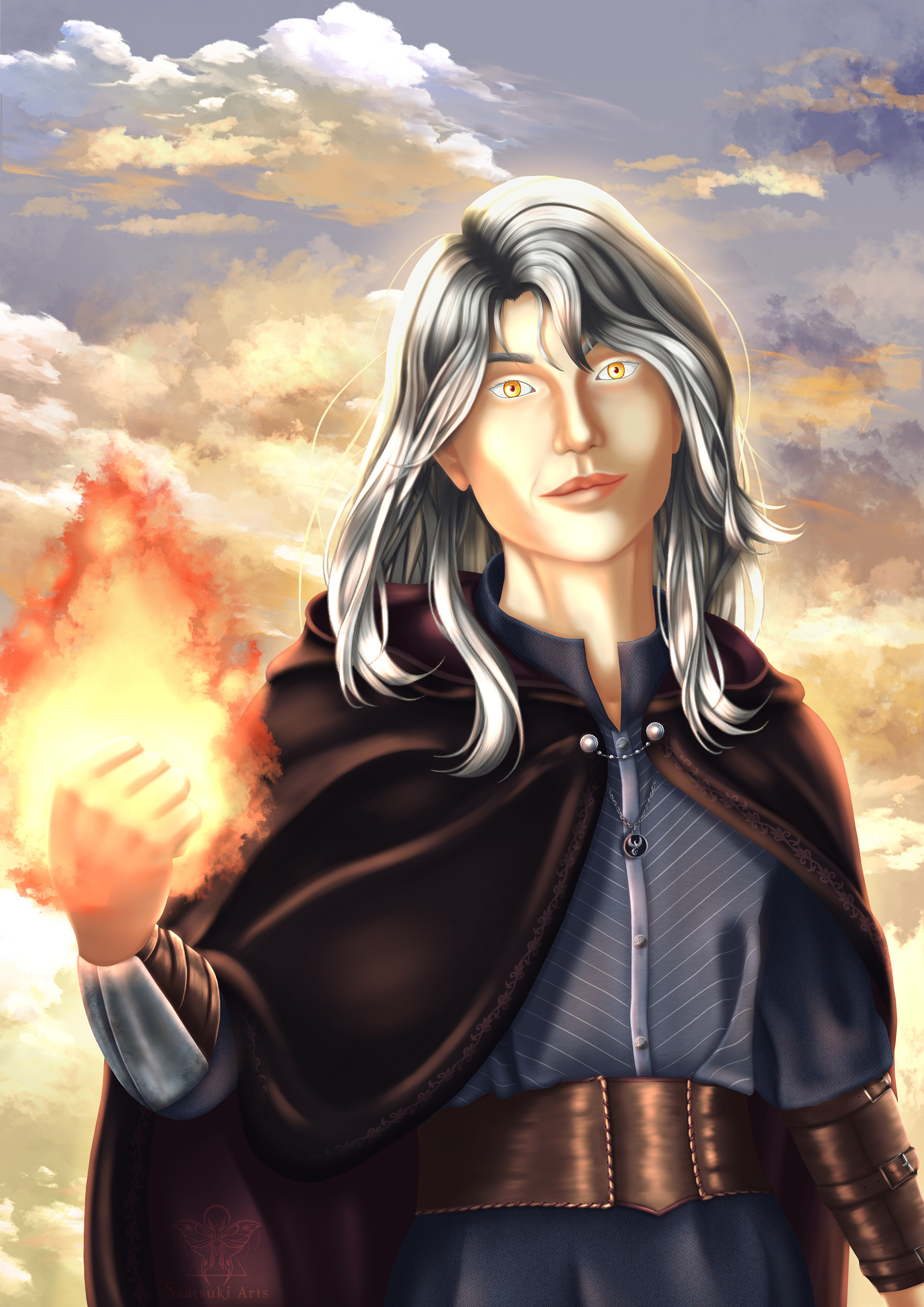 Aldrig, a TTRPG character created for the Pathfinder Tyrant’s Grasp adventure. A nobleman who’s lost everything on his journey to conquer the world ! 🔥
