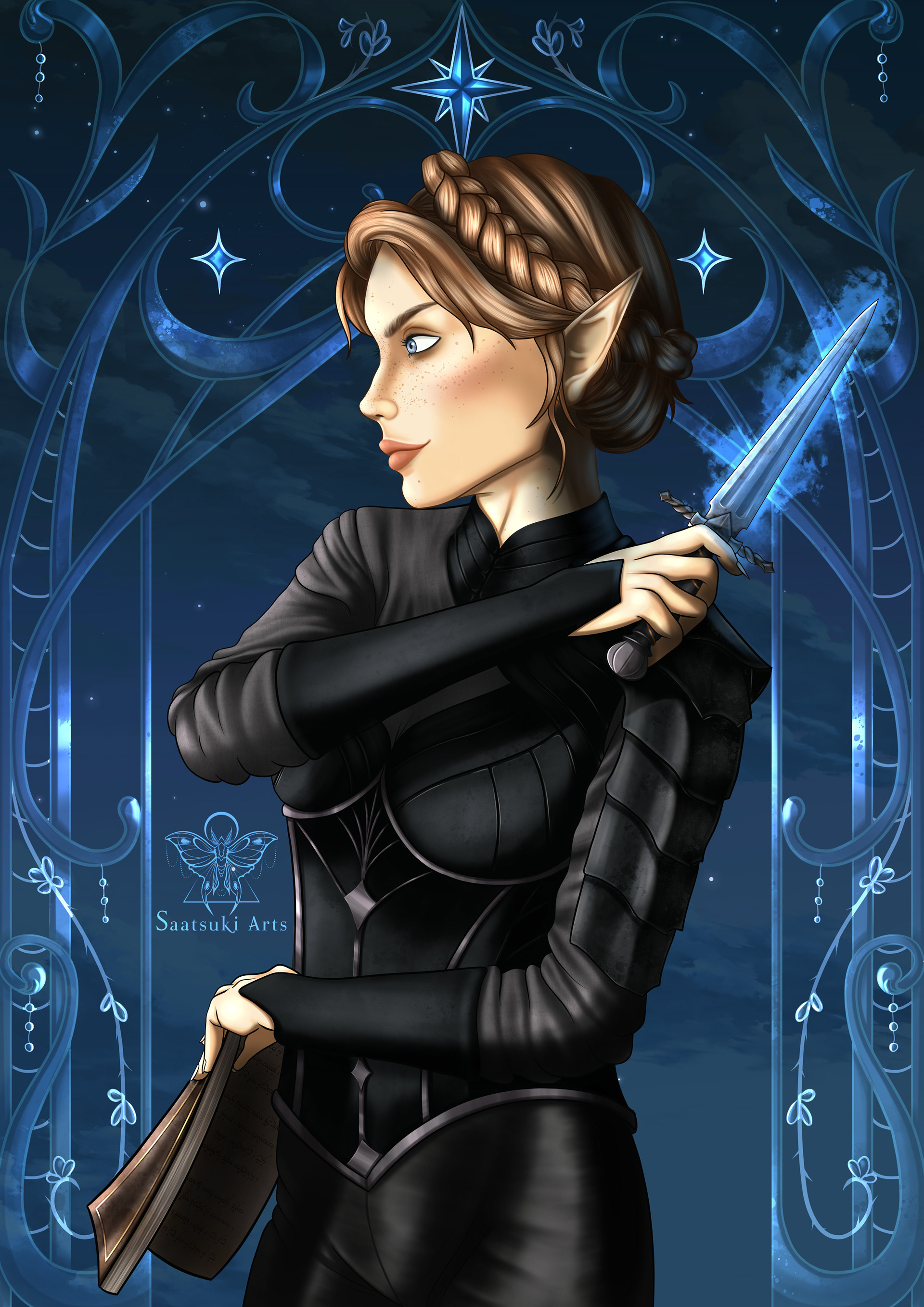 Nesta Archeron from A Court of silver flames of Sarah J..Maas